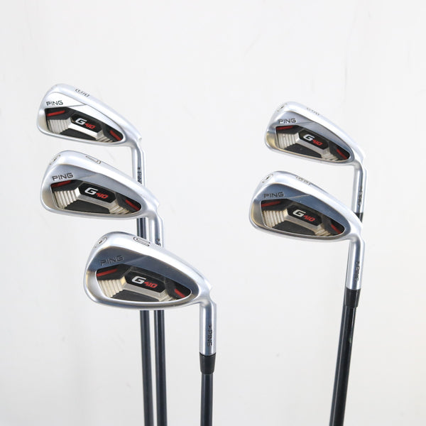 PING G410 Iron Set 5-8,U (NO 9 or P) Black Dot Graphite Regular
