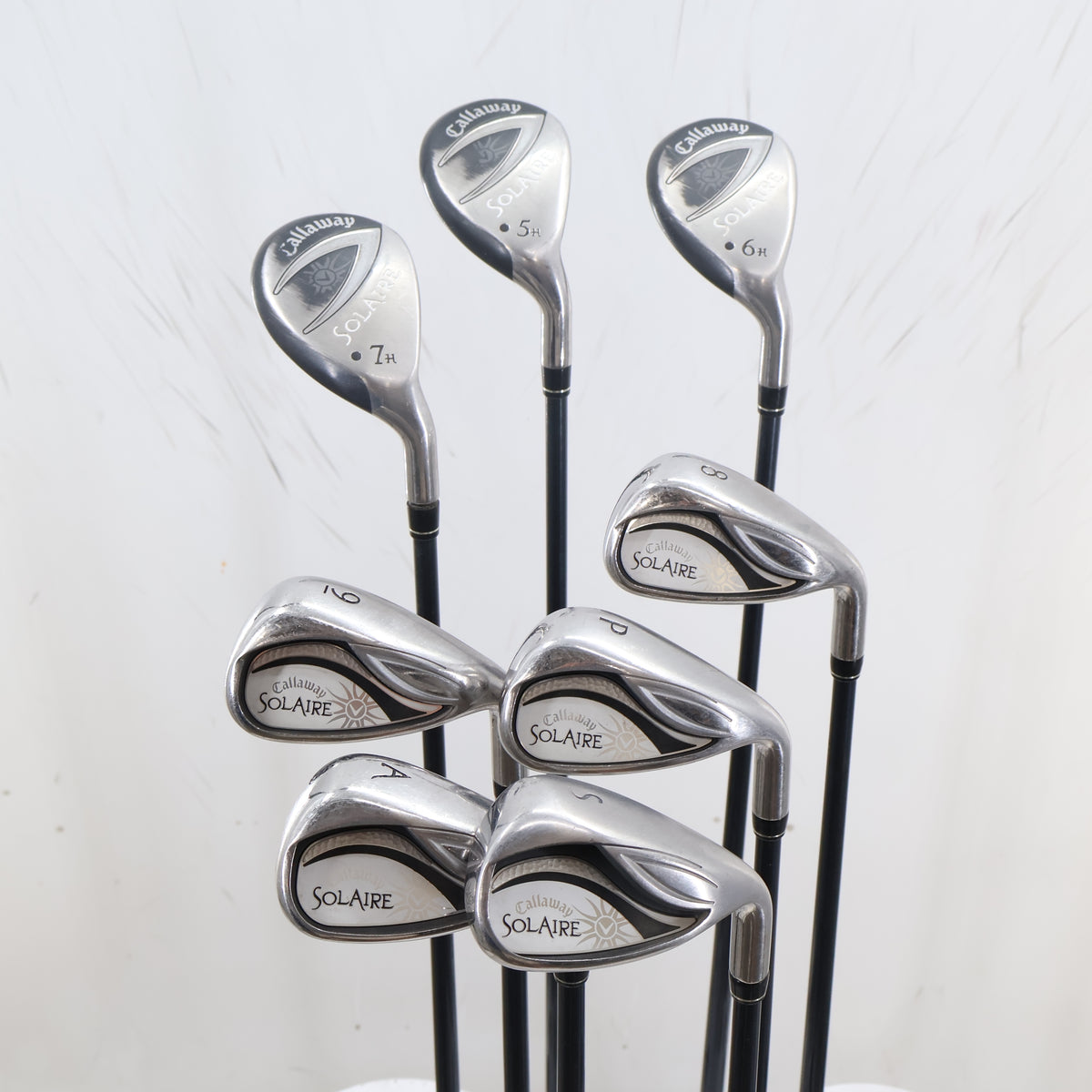Callaway Solaire Iron Set 5H,6H,7H, 8-P,S Graphite Ladies Right Hand A-164247