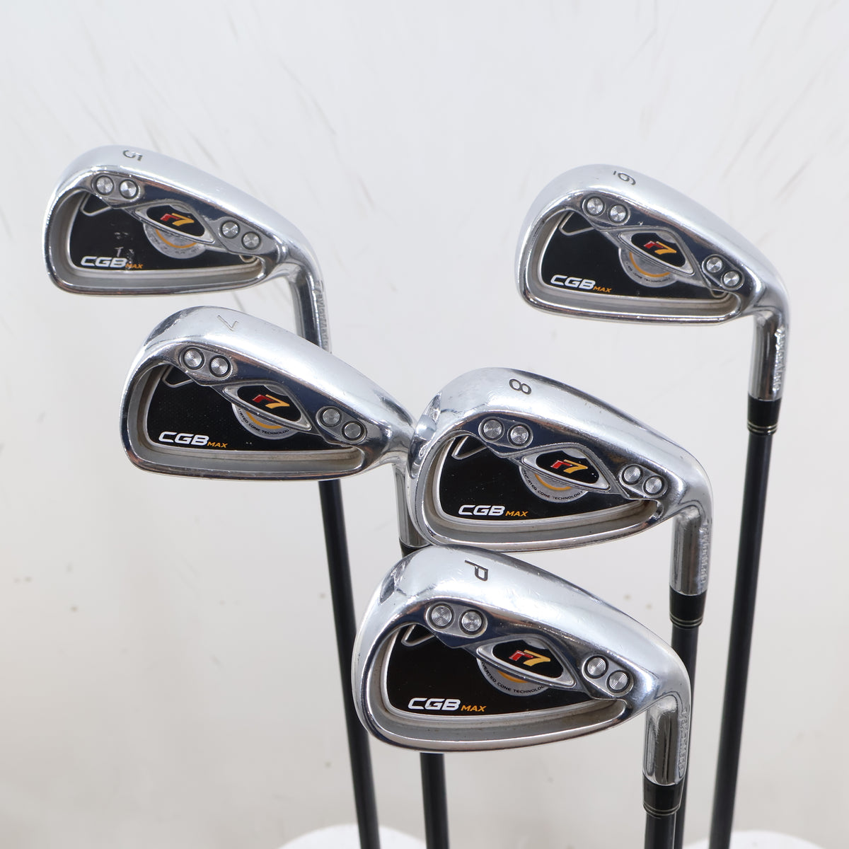 Taylormade R7 CGB Max Iron Set 5-8,P (No 9) Graphite Regular Right Hand G-164276