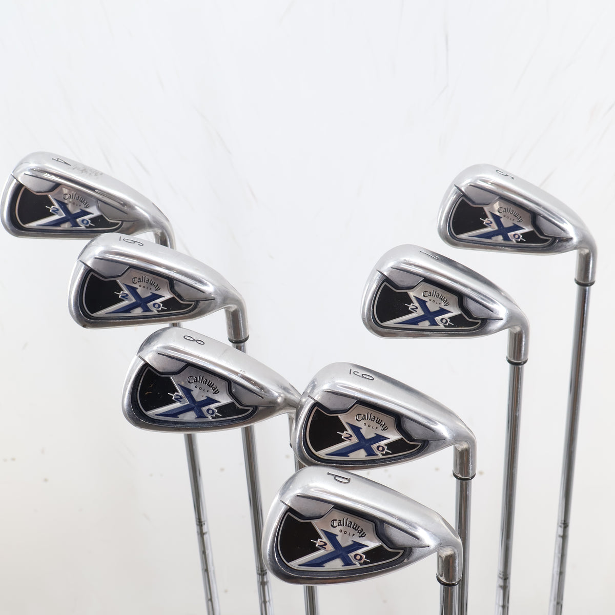 Callaway X-20 Iron Set 4-P Steel Shaft Uniflex Right Hand G-164281