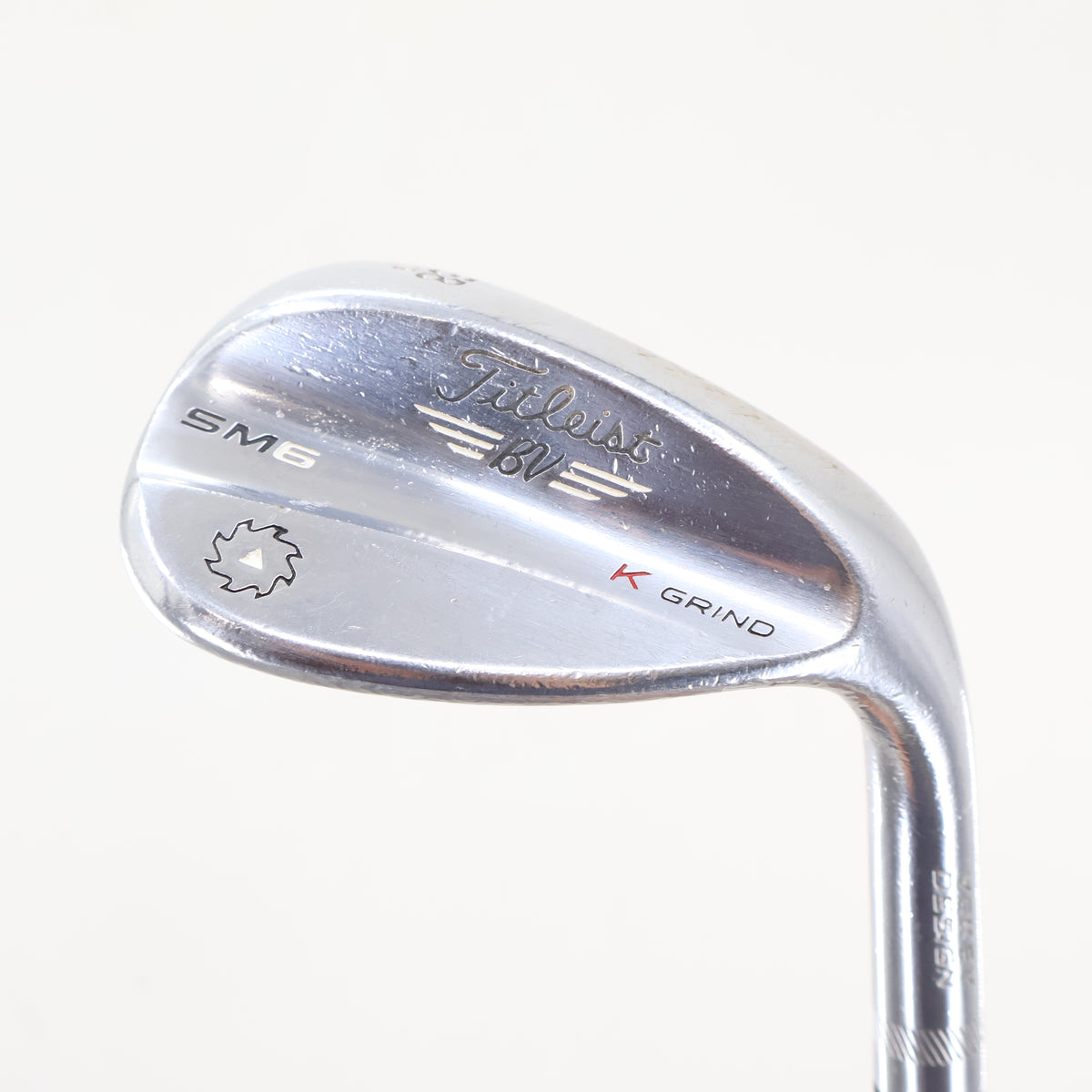 Titleist Vokey SM6 Tour Chrome Wedge 58 Deg 58.12K Steel Right Hand N-164615