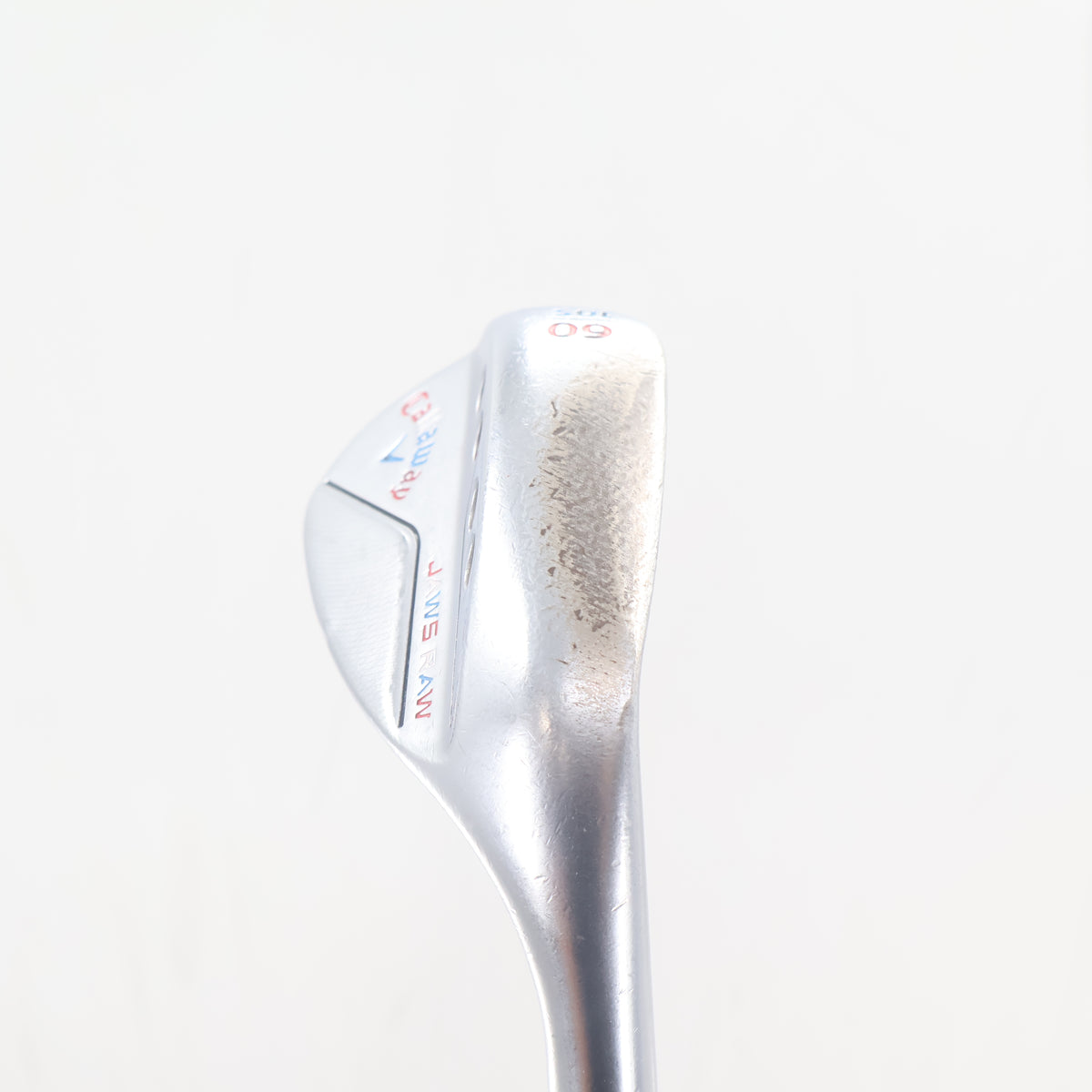 Callaway Jaws Raw Chrome Lob Wedge 60 Deg 60.10S Steel Stiff Right Hand M-164656