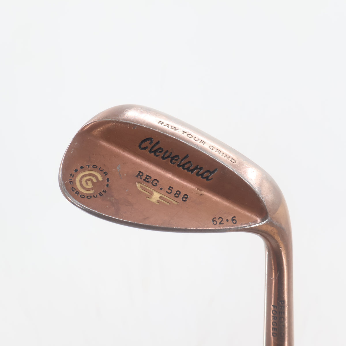 Cleveland 588 Forged Raw Tour Grind Lob Wedge 62 Deg Steel Right Hand M-164661