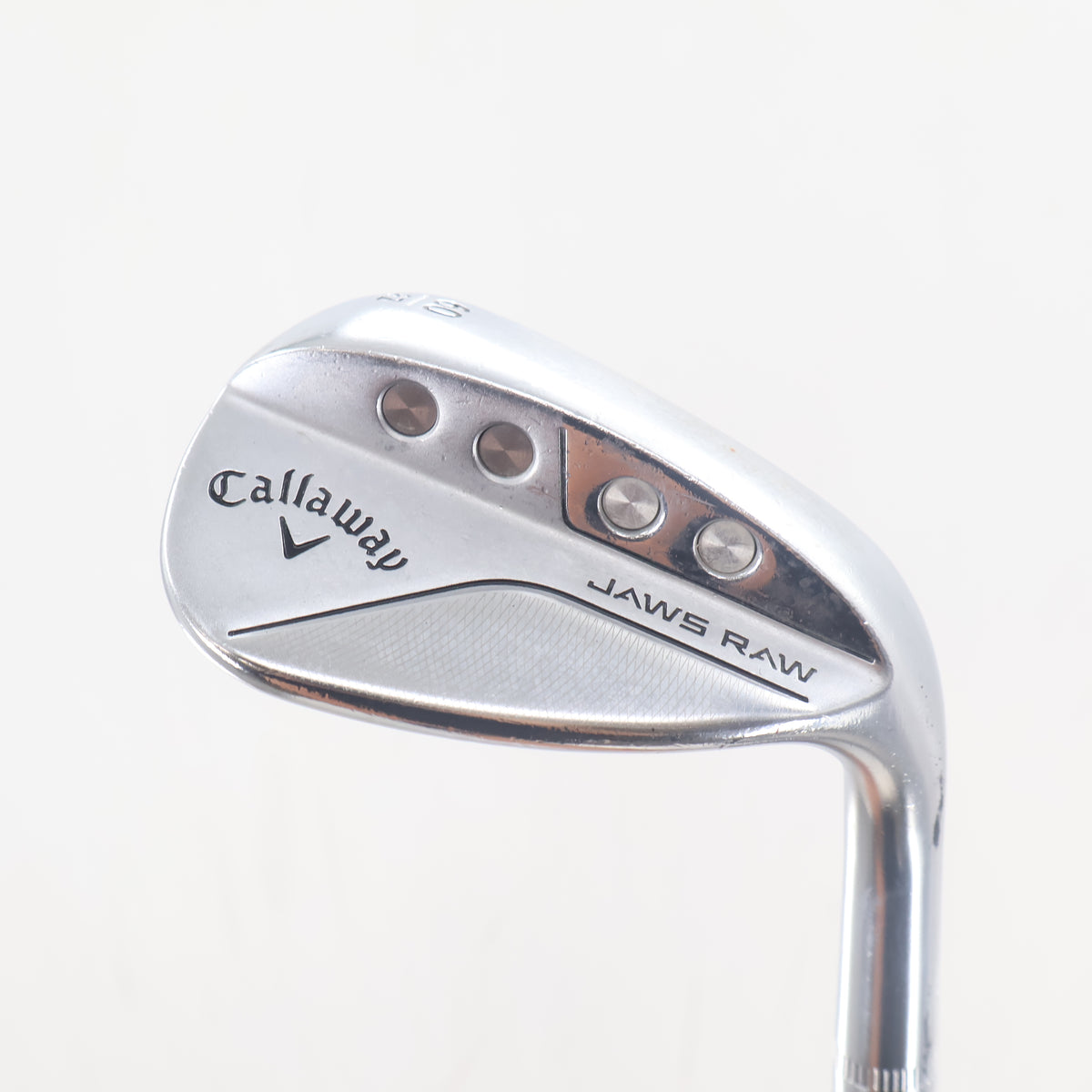 Callaway Jaws Raw Chrome Lob Wedge 60 Deg 60.8Z Steel KBS Right Hand M-164662