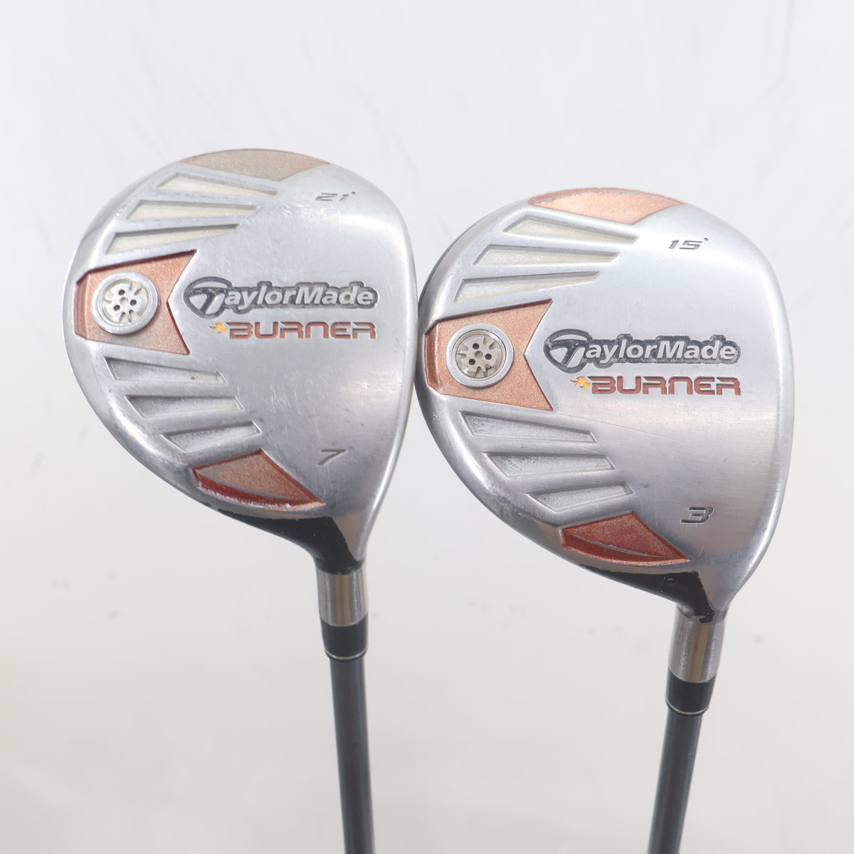 TaylorMade Burner Steel Women's 3 & 7 Wood Set REAX 49-L Ladies RH S-164763
