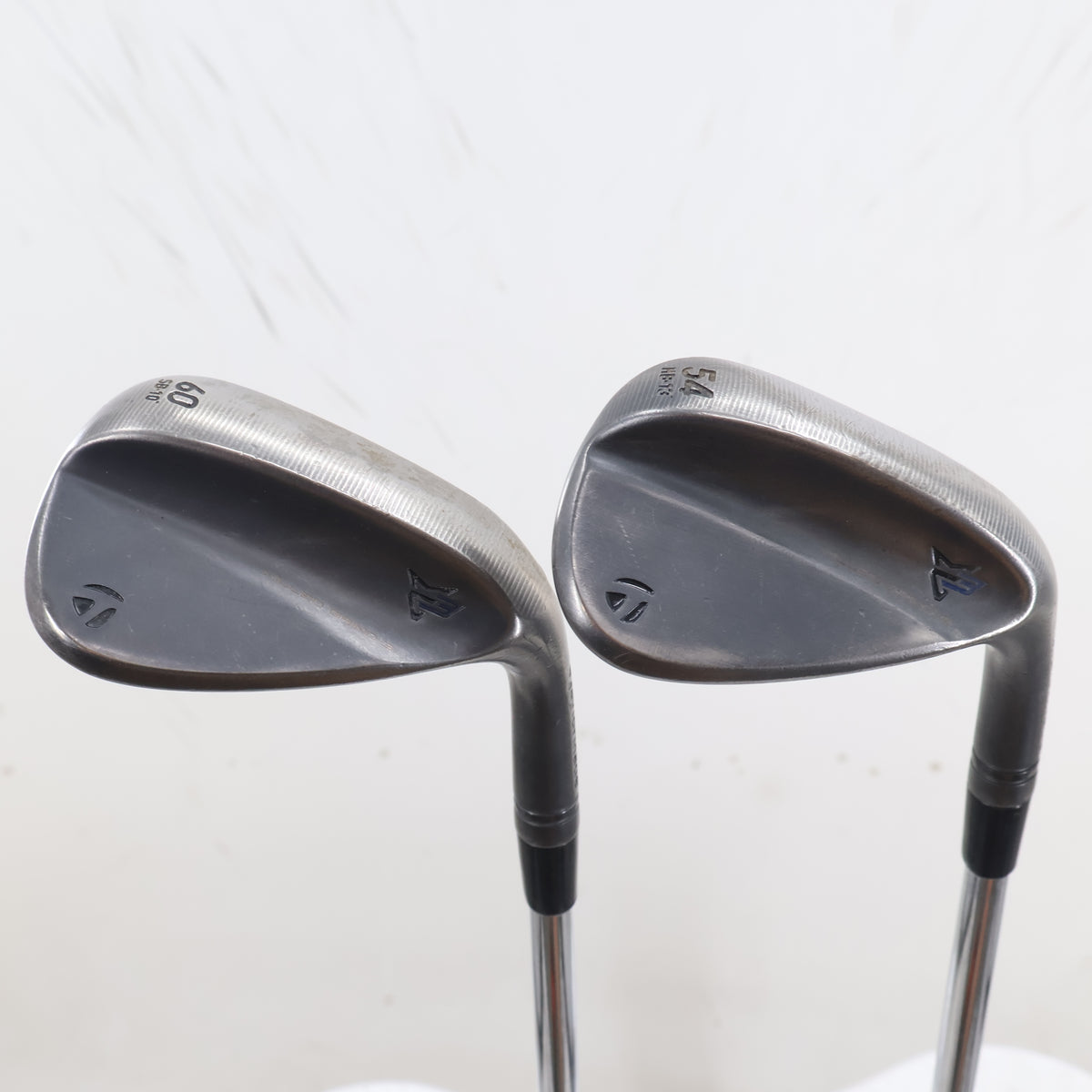 TaylorMade Milled Grind 3 Raw Black Wedge Set 54 & 60 Deg Steel RH S-164769