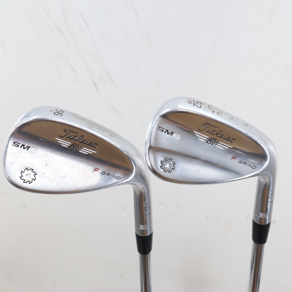 Titleist Vokey SM6 Tour Chrome Gap & Sand Wedge Set 52.08 & 56.14 Deg S-164770