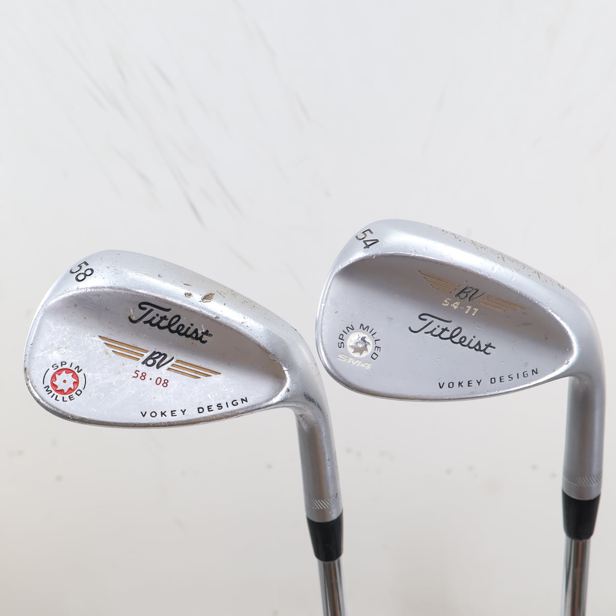 Titleist Vokey SM4/Spin Milled Tour Sand & Lob Wedge Set 54 & 58 Deg RH S-164771