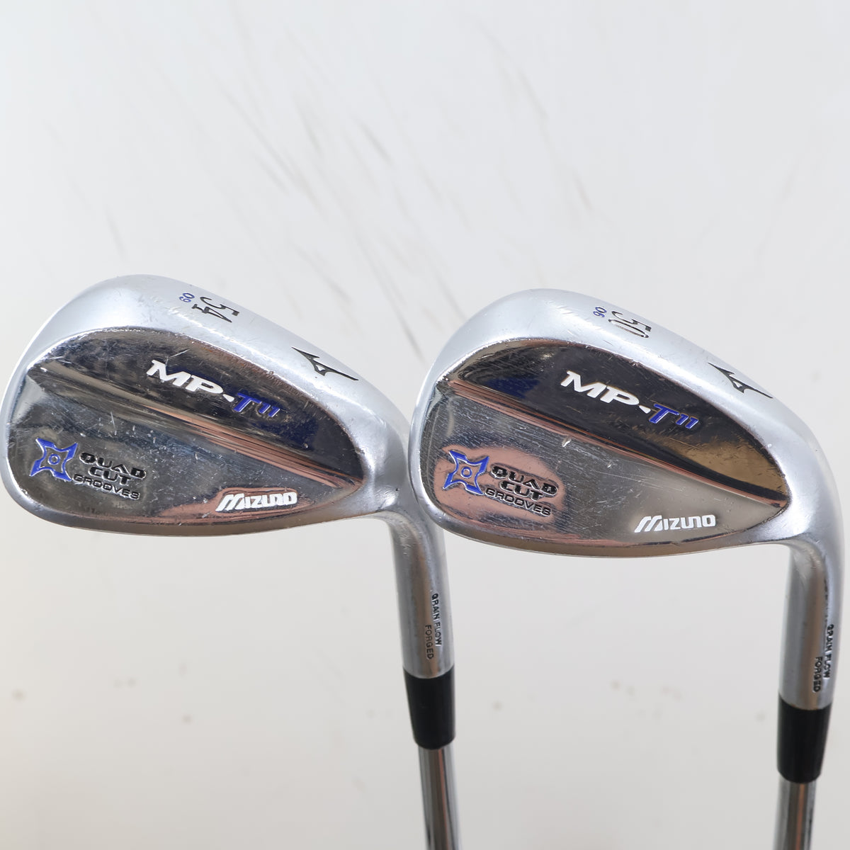 Mizuno MP T-11 White Satin Gap & Sand Wedge Set 50 & 54 True Temper RH S-164774