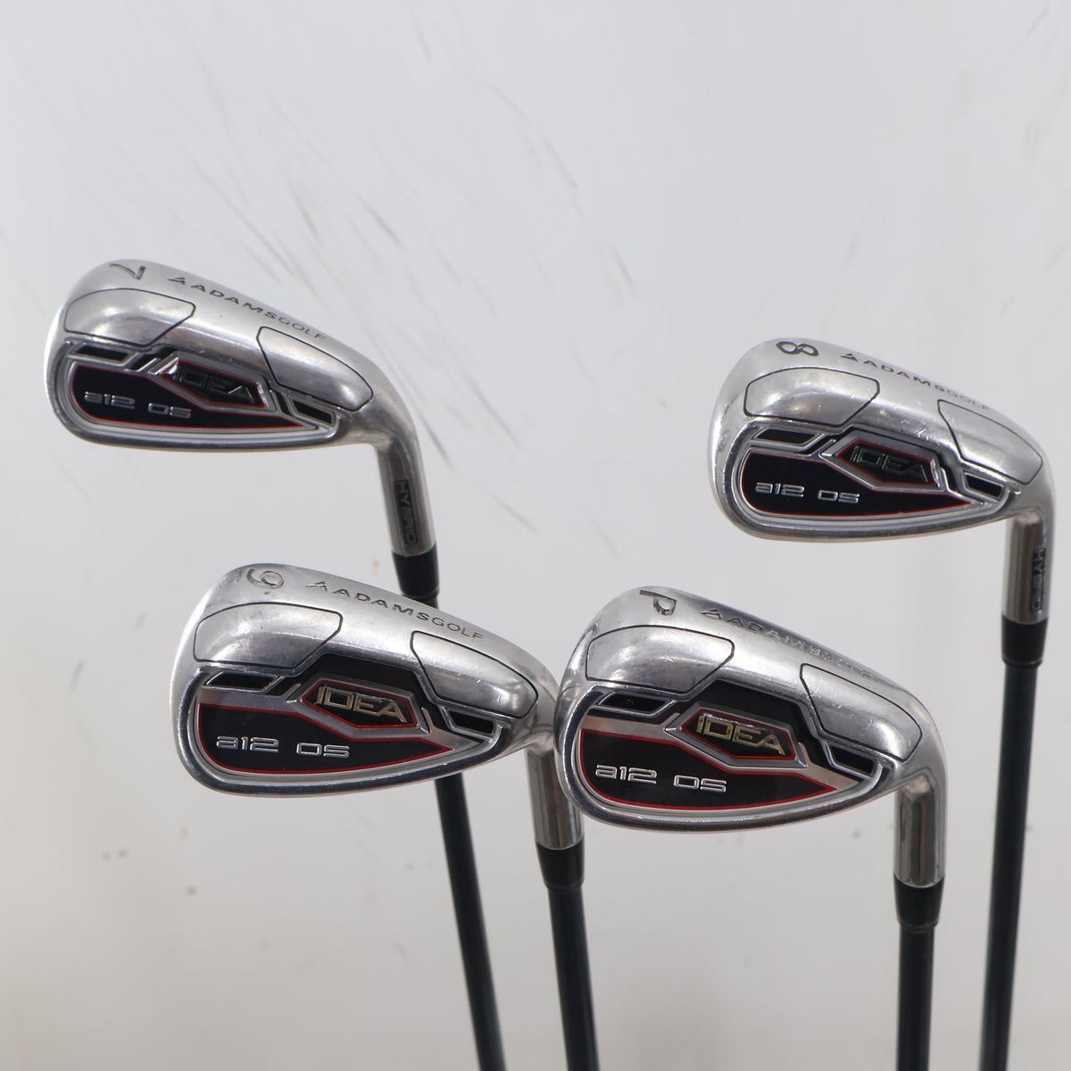 Adams Idea A12 OS Iron Set 7-P Graphite Shaft Senior Flex Right Hand G-164289