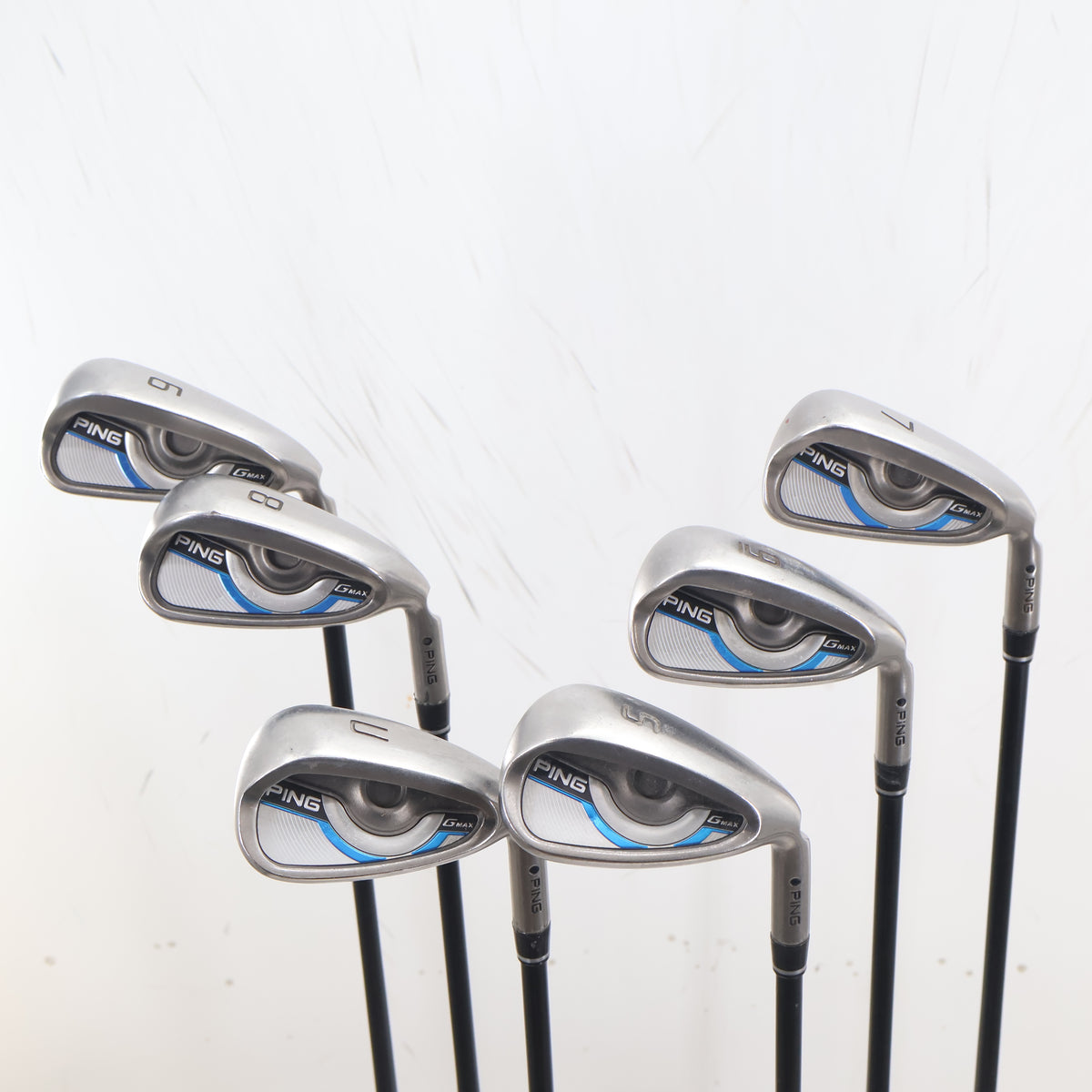 PING GMAX K1 Iron Set 6-9,U,S (no W) Black Dot KBS 45 Graphite Senior G-164900