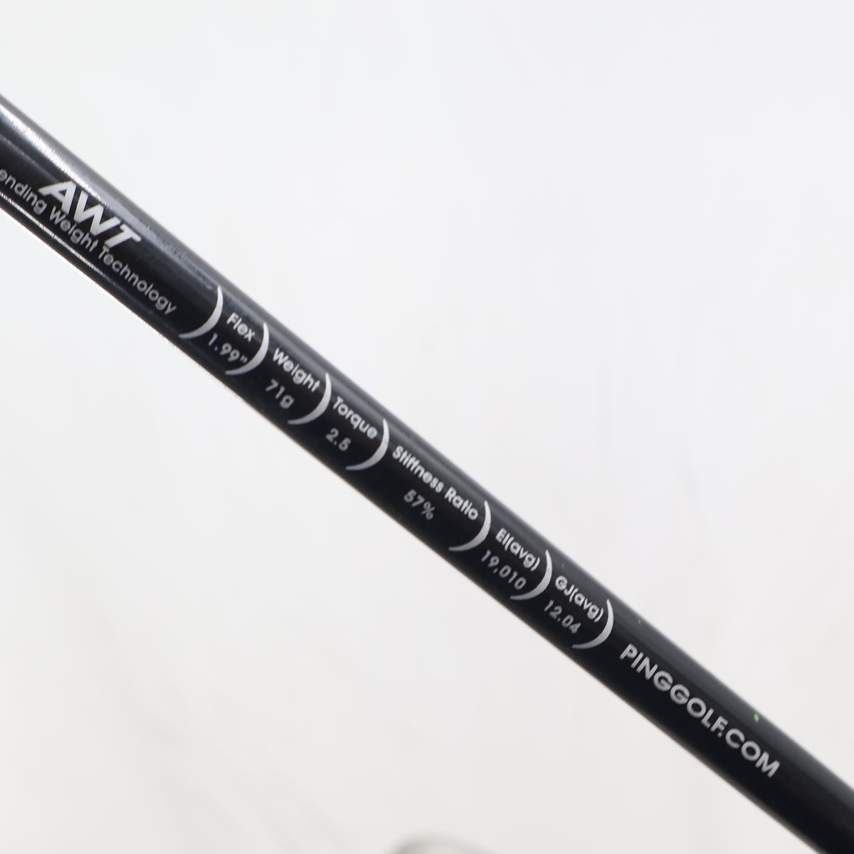 PING Rapture V2 Iron Set 4-W Black Dot Graphite Regular Right Hand +1" G-164901