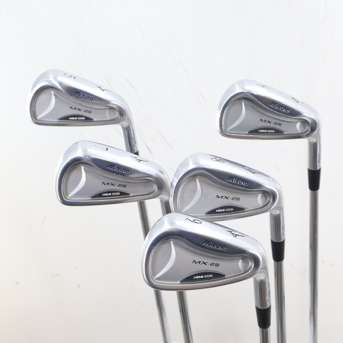Mizuno MX-25 Iron Set 5-9 (No P) Dynalite Steel Shaft R300 Regular RH G-164904