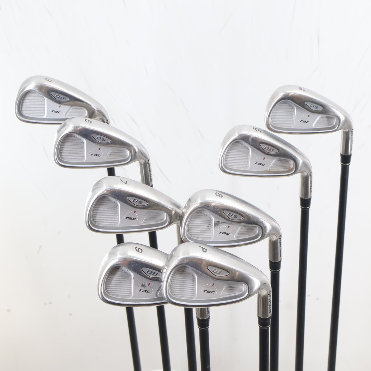 Taylormade RAC OS Iron Set 3-P Graphite Shaft Stiff Flex Right Hand G-164905