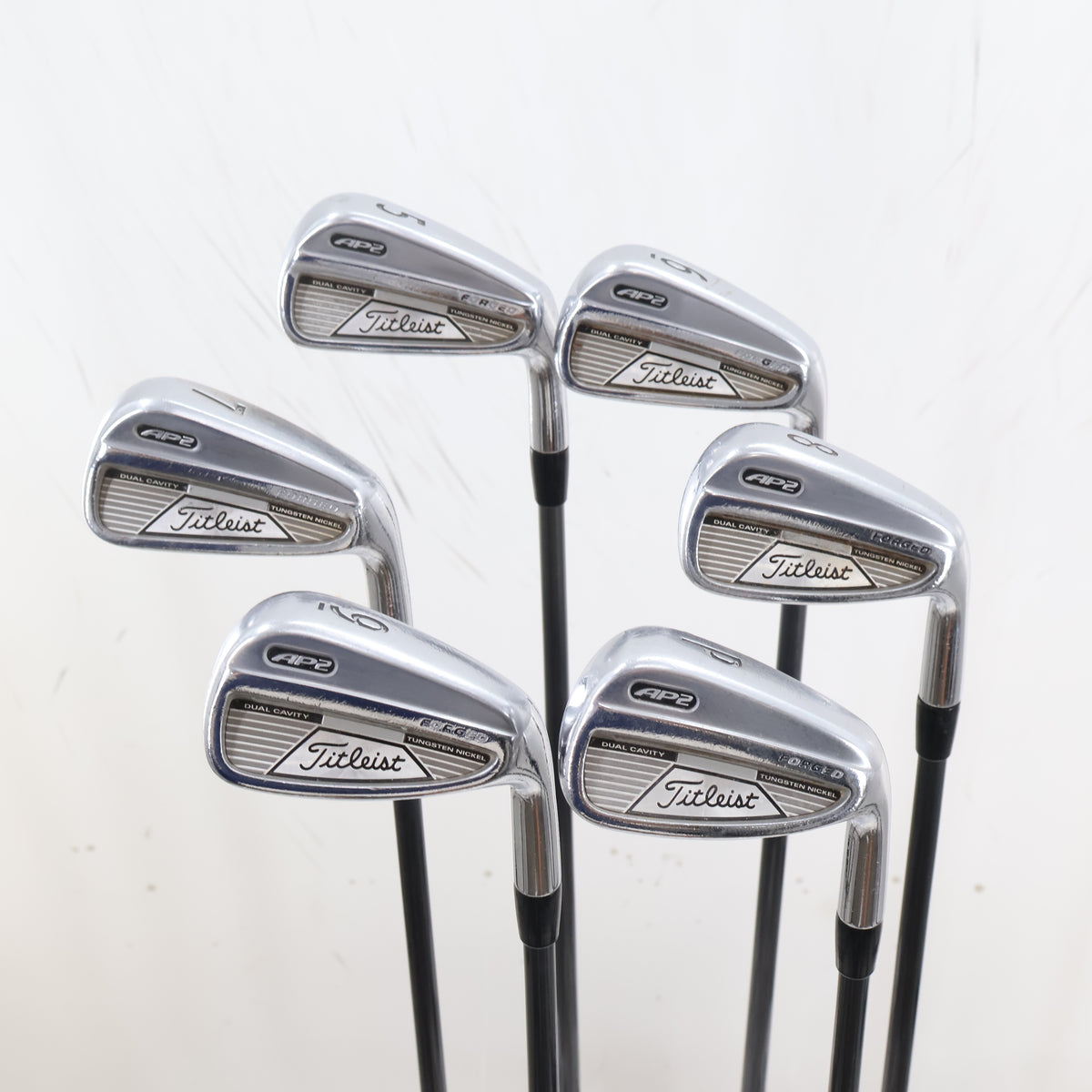 Titleist AP2 Forged Iron Set 5-P Graphite Aldila VS 75 Regular Right Hand A-164811