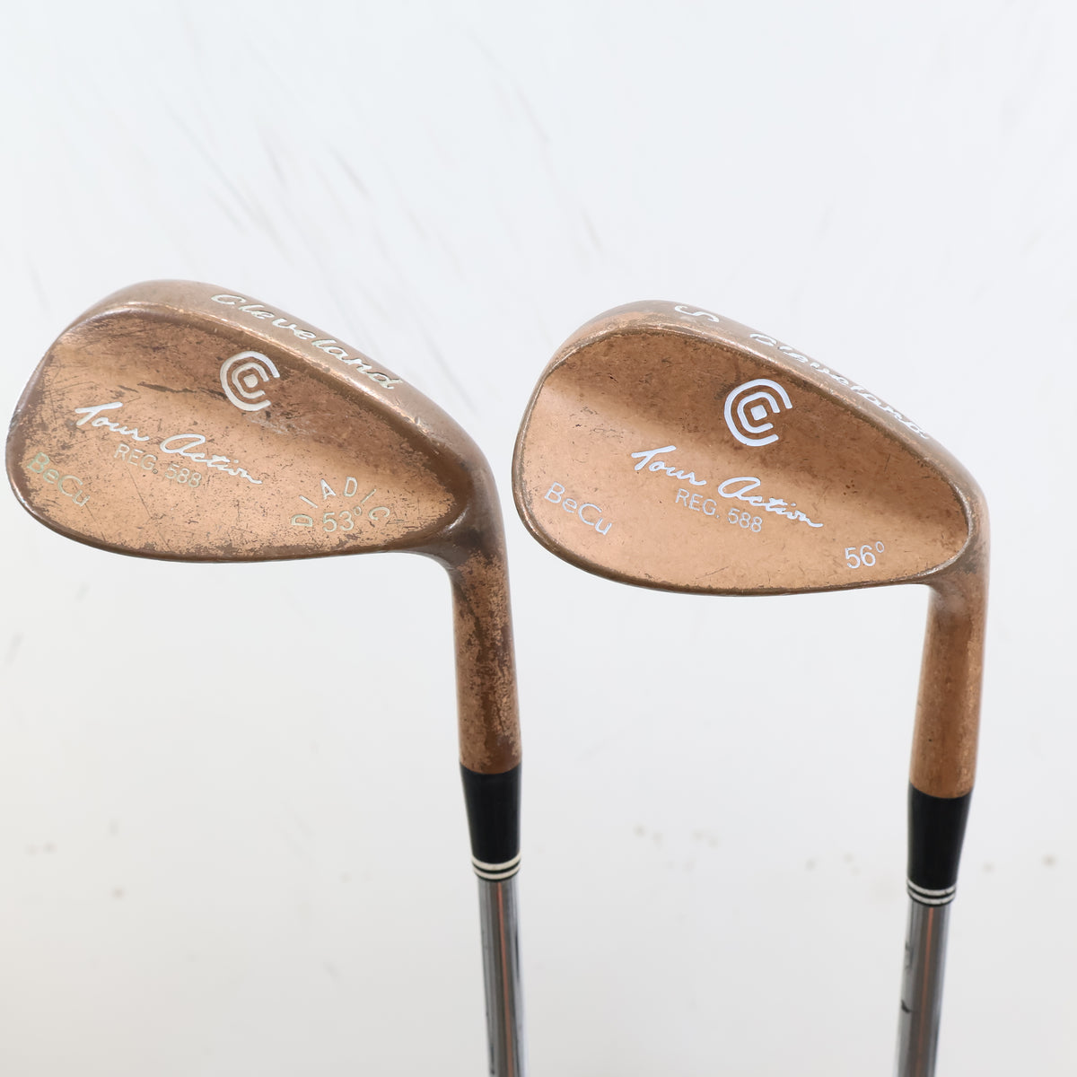 Cleveland 588 Beryllium Copper Gap & Sand Wedge Set 53 & 56 Deg RH S-164775