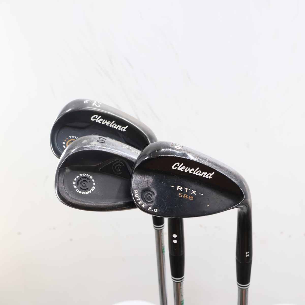 Cleveland CG14/588 RTX 2.0/CG16 Black Pearl Wedge Set 52, 56, 60 Deg RH S-164778