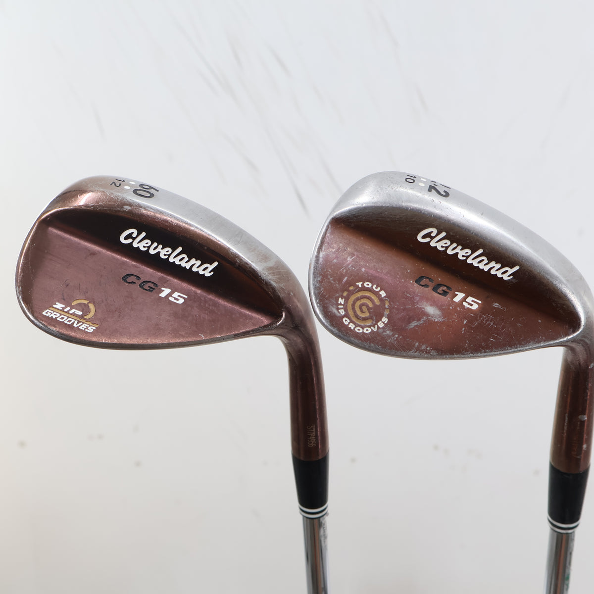 Cleveland CG15 Oil Quench Tour Zip Grooves Wedge Set 52.10 & 60.12 Deg S-164780