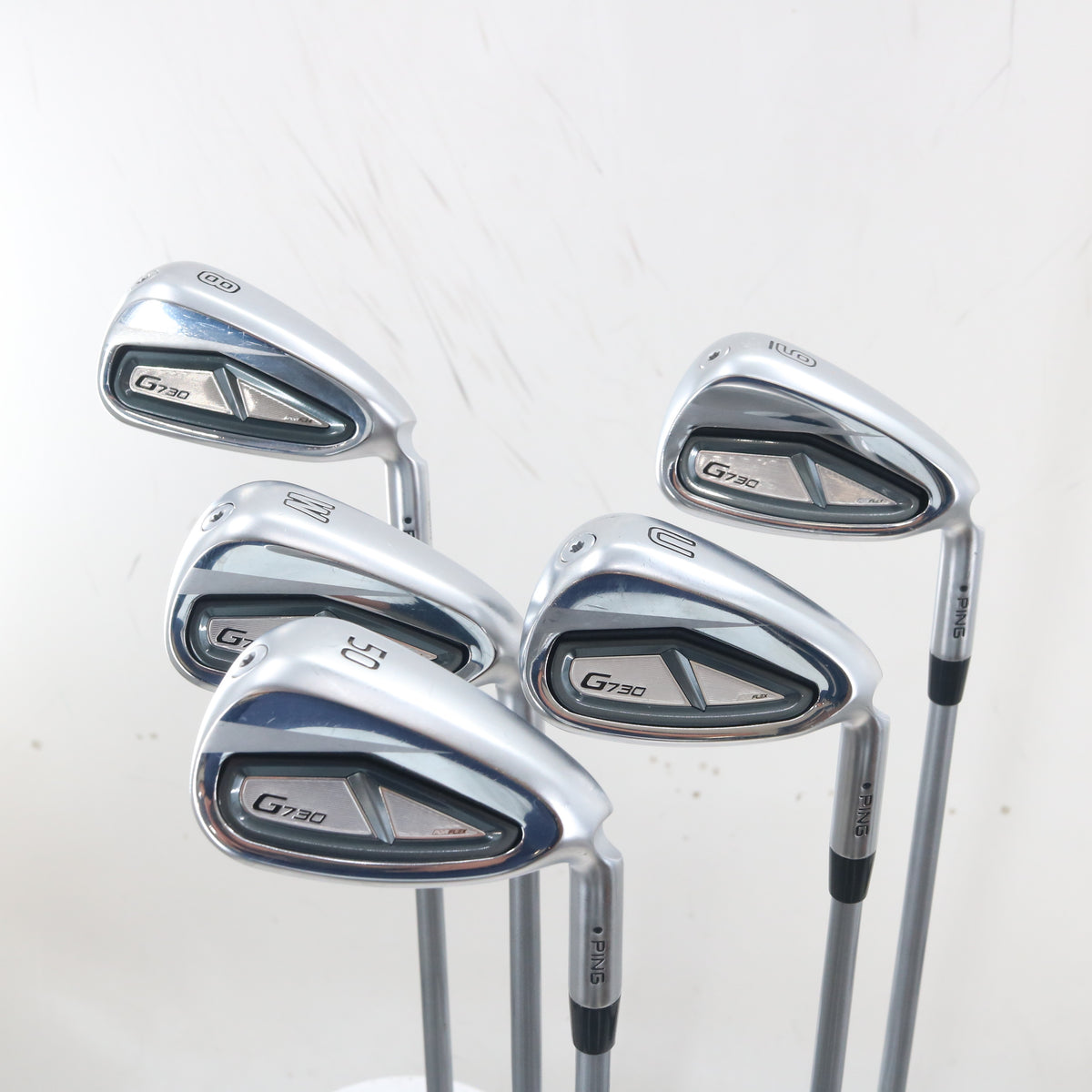 Ping G730 Iron Set 8-W,U,W50 Graphite Alta Quick 45 Senior Right Hand A-163808
