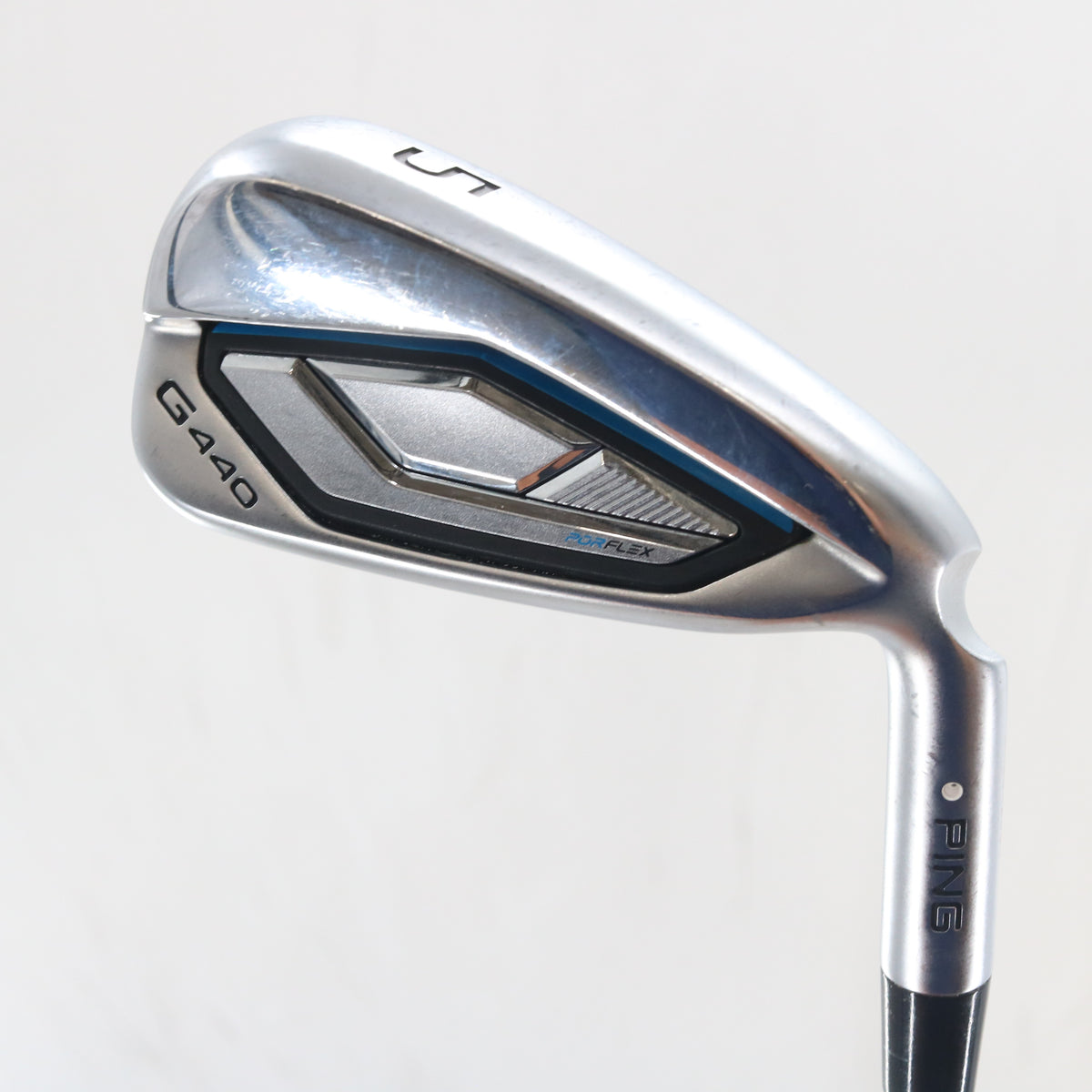 Ping G440 Iron Set 5-W,U,W52 Steel AWT 3.0 Stiff Flex Right Hand A-163807