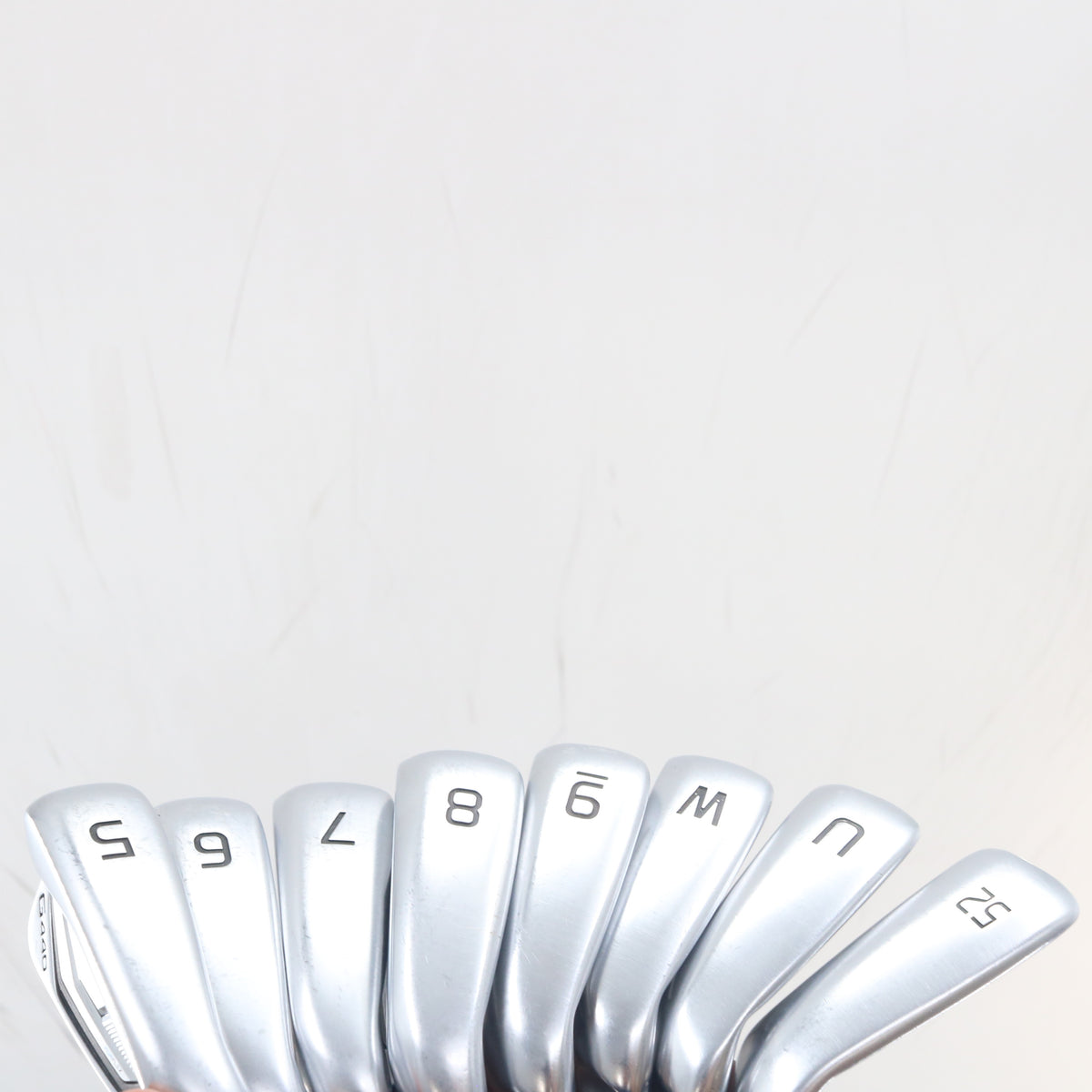 Ping G440 Iron Set 5-W,U,W52 Steel AWT 3.0 Stiff Flex Right Hand A-163807