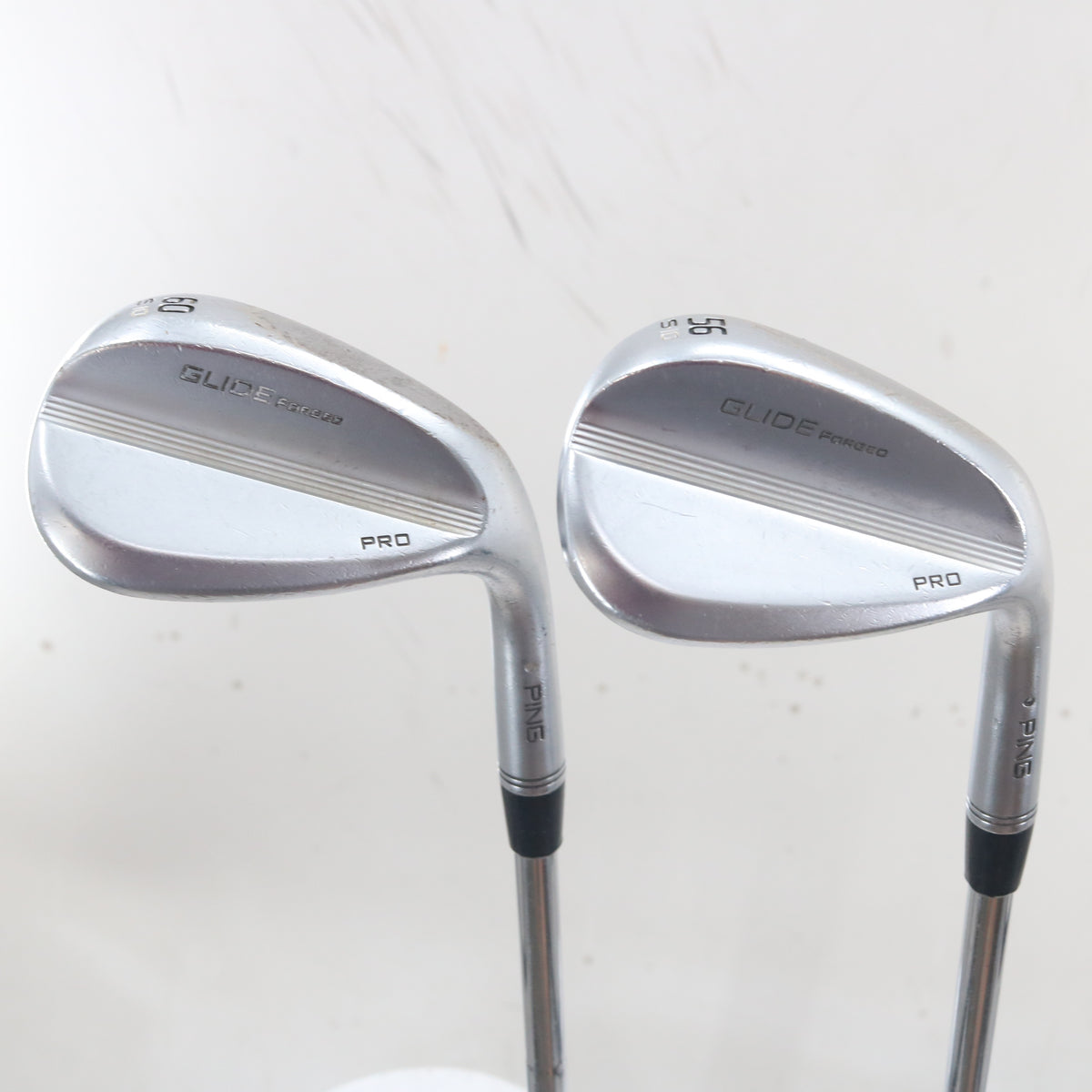 Ping Glide Forged Pro Sand & Lob Wedge Set 56.10S & 60.10S Black Dot RH S-163879
