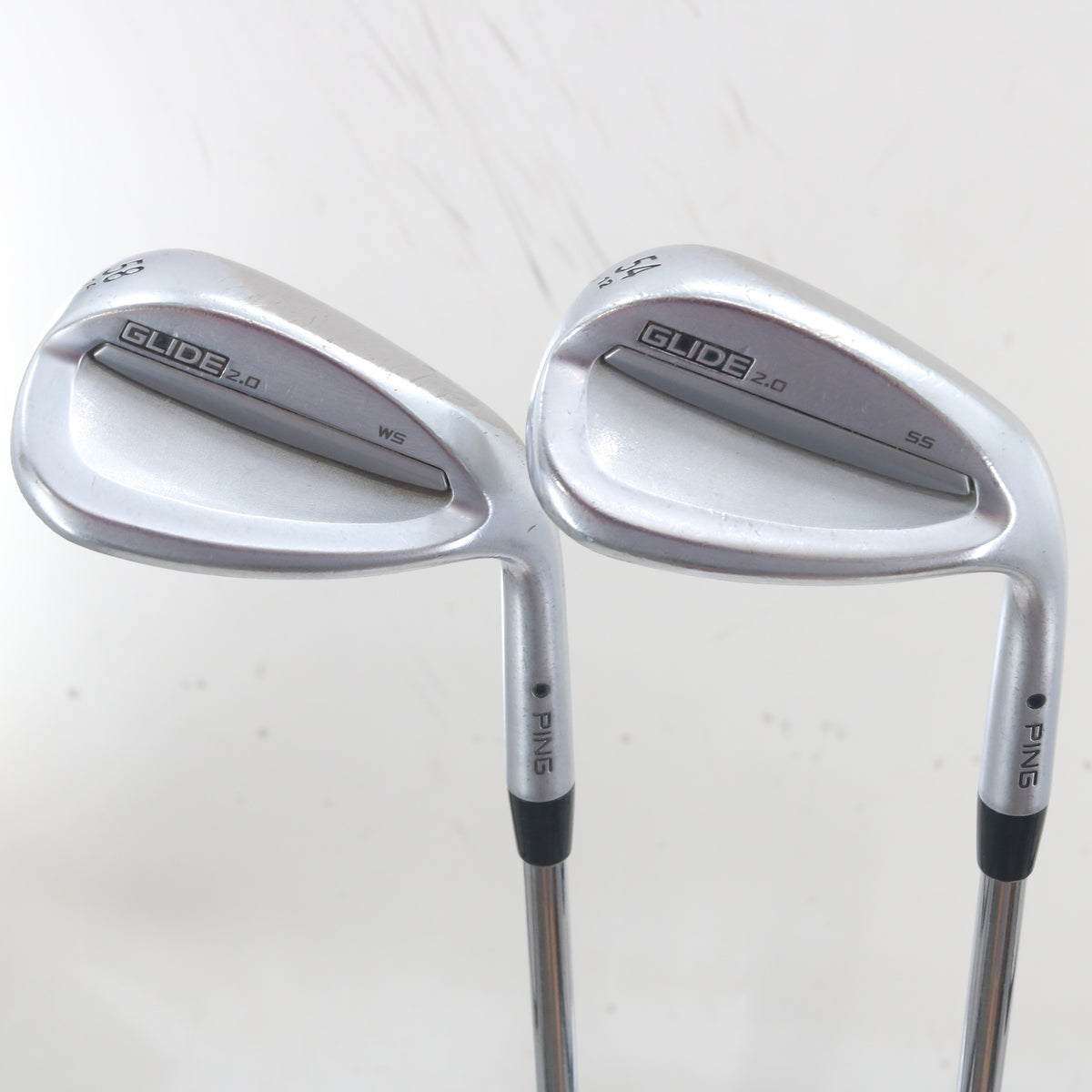 Ping Glide 2.0 Sand & Lob Wedge Set Black Dot 54 & 58 Steel Stiff RH S-163882
