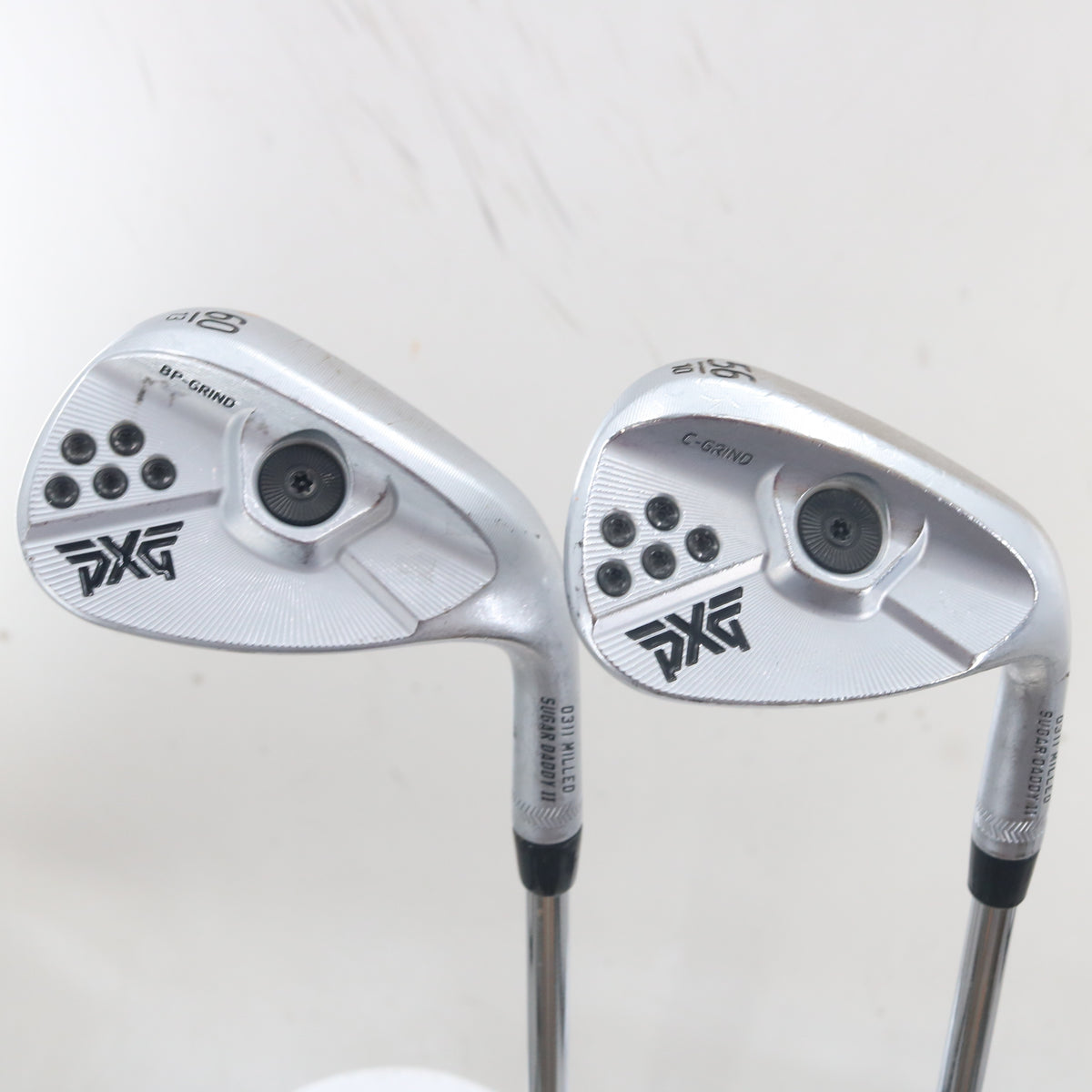 PXG 0311 Milled Sugar Daddy II Wedge Set 56.10 & 60.13 Steel Stiff RH S-163885