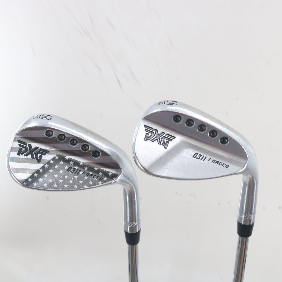 PXG 0311 Forged Sand & Lob Wedge 54.10 & 58.09 Degrees Steel Stiff RH S-163886