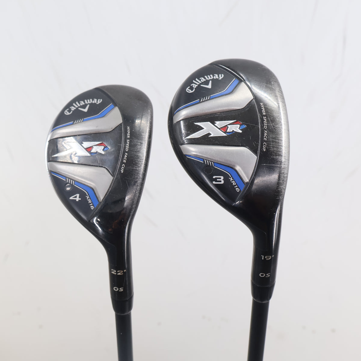 Callaway XR16 OS 3 & 4 Hybrid Set Graphite Fubuki 60 Stiff Right Hand S-164944
