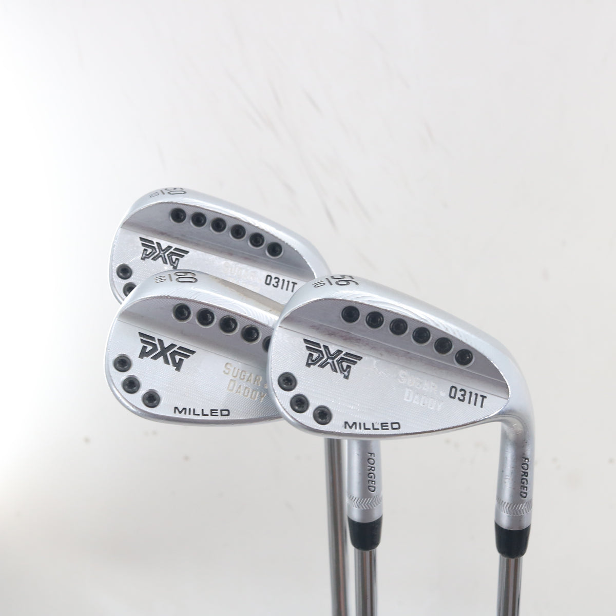 PXG 0311T Sugar Daddy Milled Satin Wedge Set 50, 56, 60 Deg Steel RH S-163887