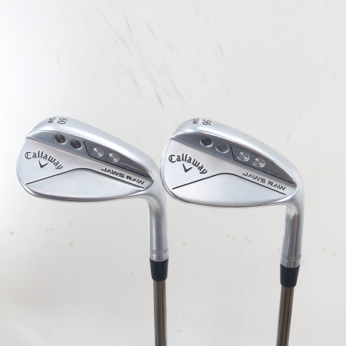 Callaway Jaws Raw Chrome Women's Wedge Set 56.12 & 60.12 Deg Ladies RH S-163890