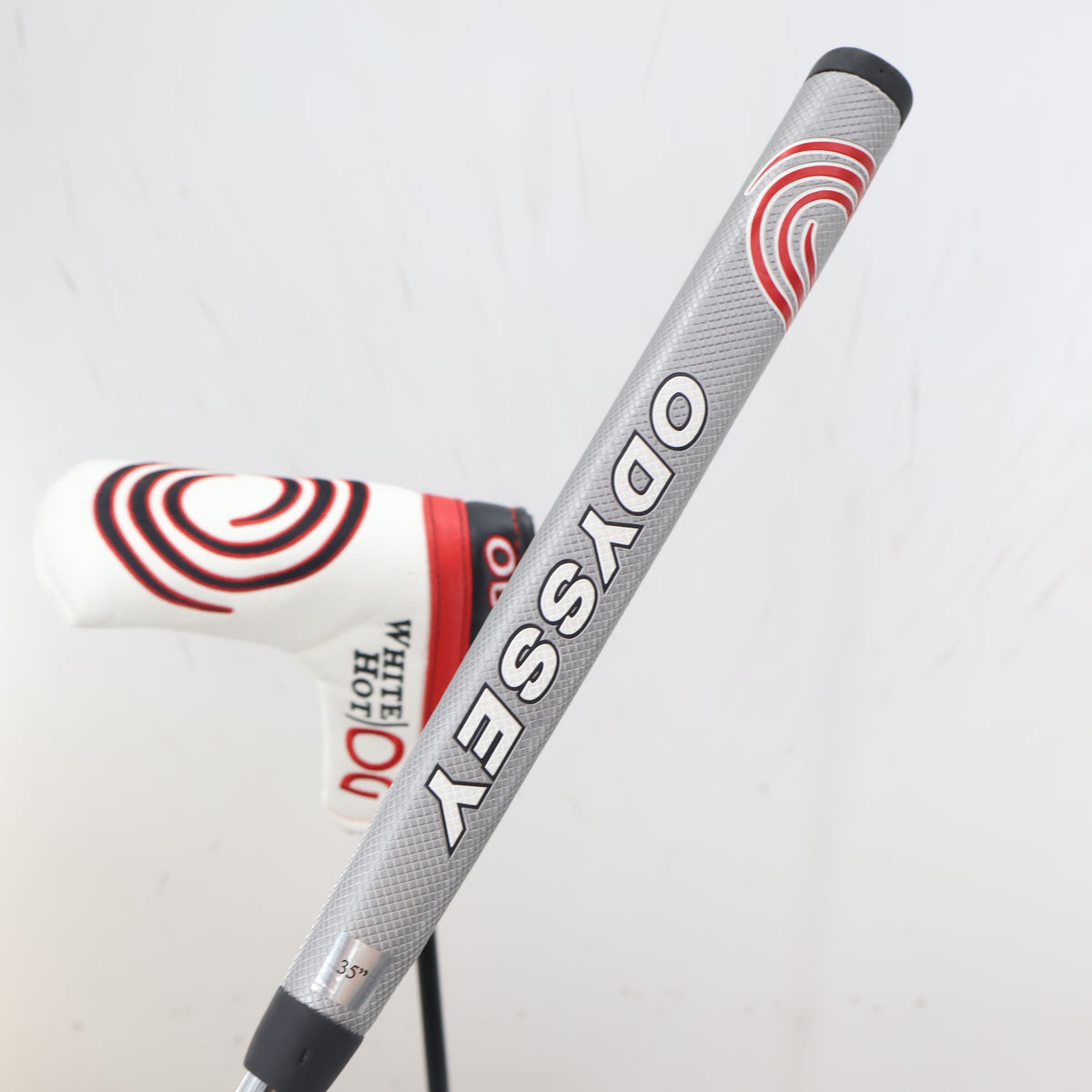 Odyssey White Hot OG 1 Blade Putter 35" Steel Right Hand Headcover S-164952