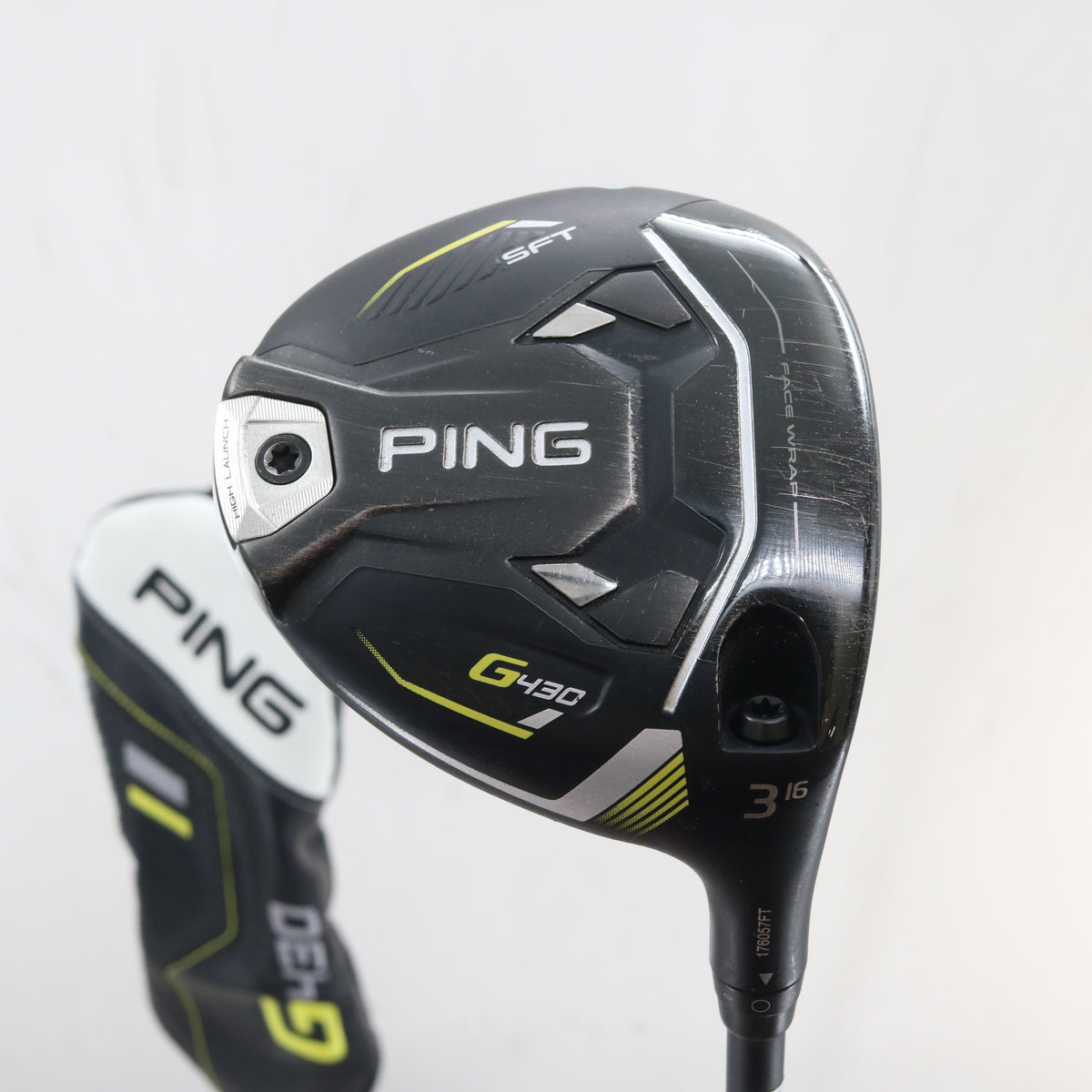 Ping G430 SFT 3 Wood 16 Deg Alta CB 65 Regular Headcover Right Hand A-163826