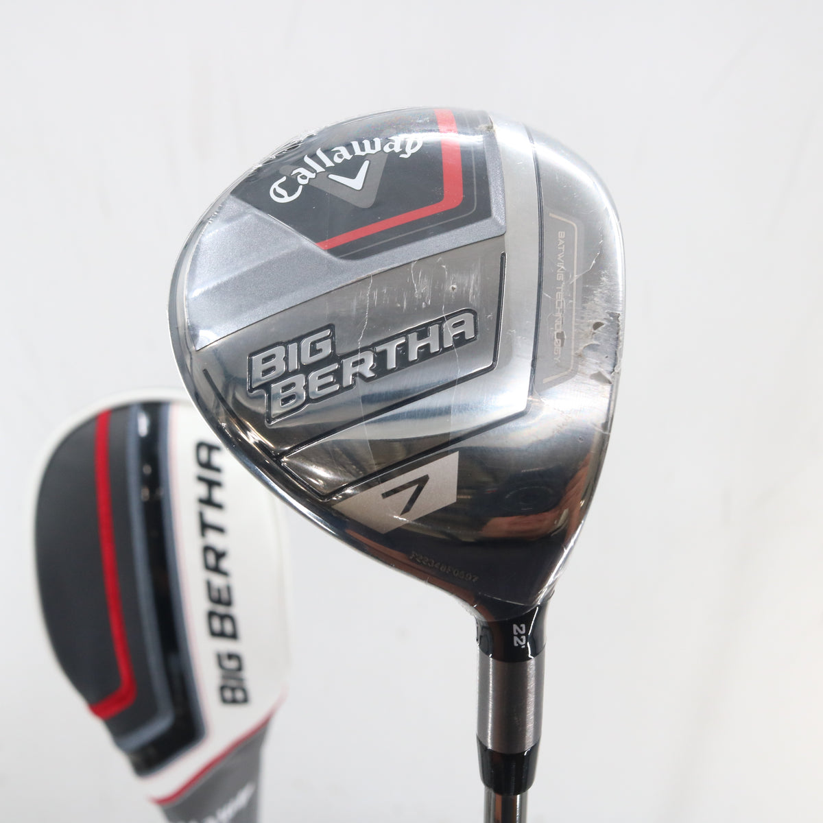 Callaway Big Bertha 23 7 Wood 22 Deg RCH Senior Headcover Right Hand A-163830