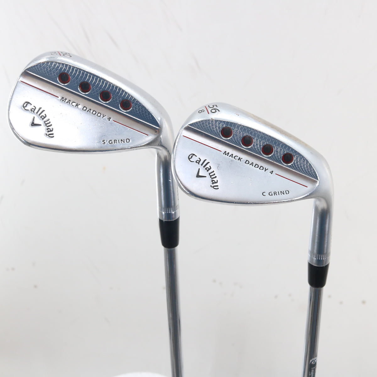 Callaway Mack Daddy 4 Platinum Chrome Gap & Sand Wedge Set 50 & 56 Deg S-163891