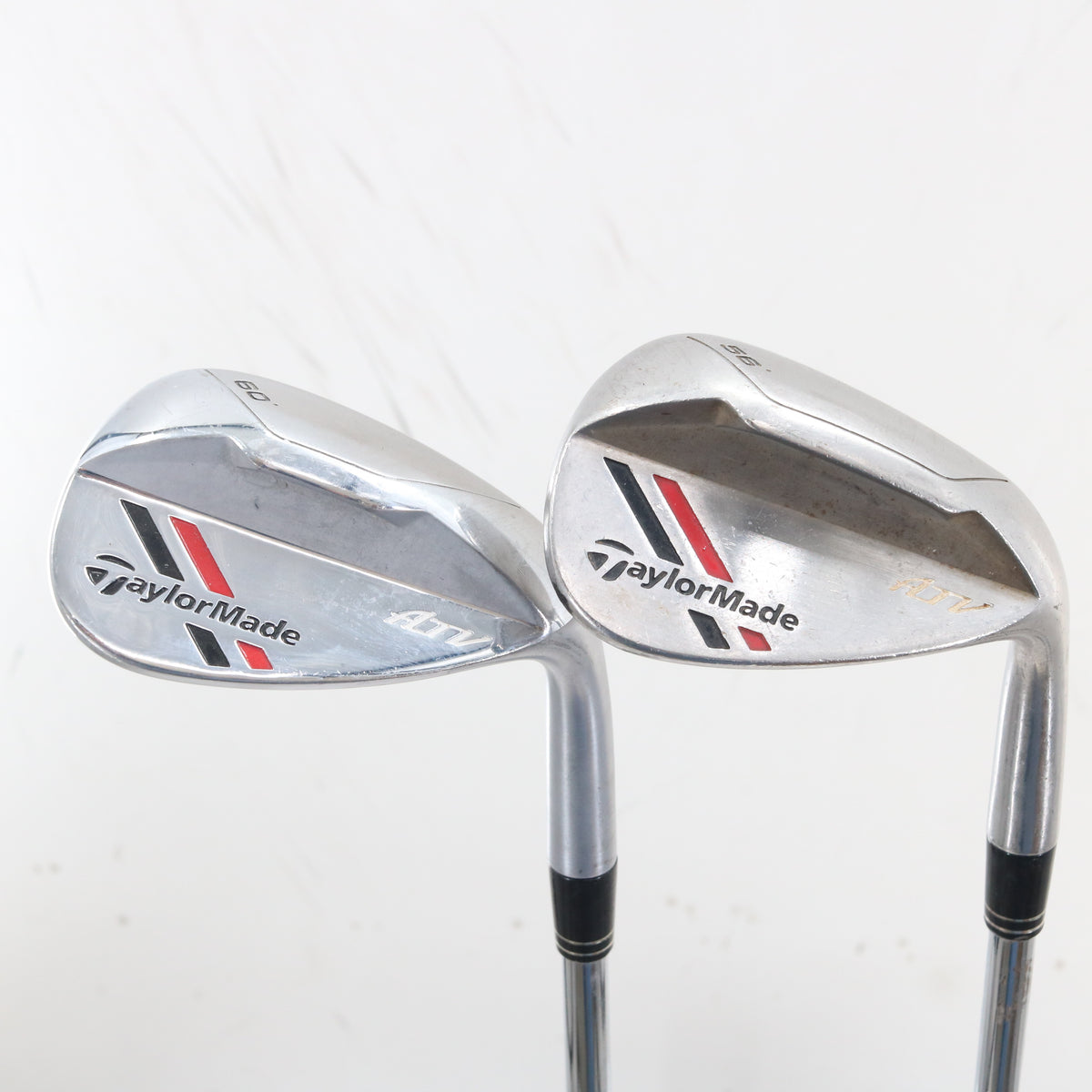 TaylorMade ATV Sand & Lob Wedge Set 56 & 60 Deg Steel KBS Right-Handed S-163894