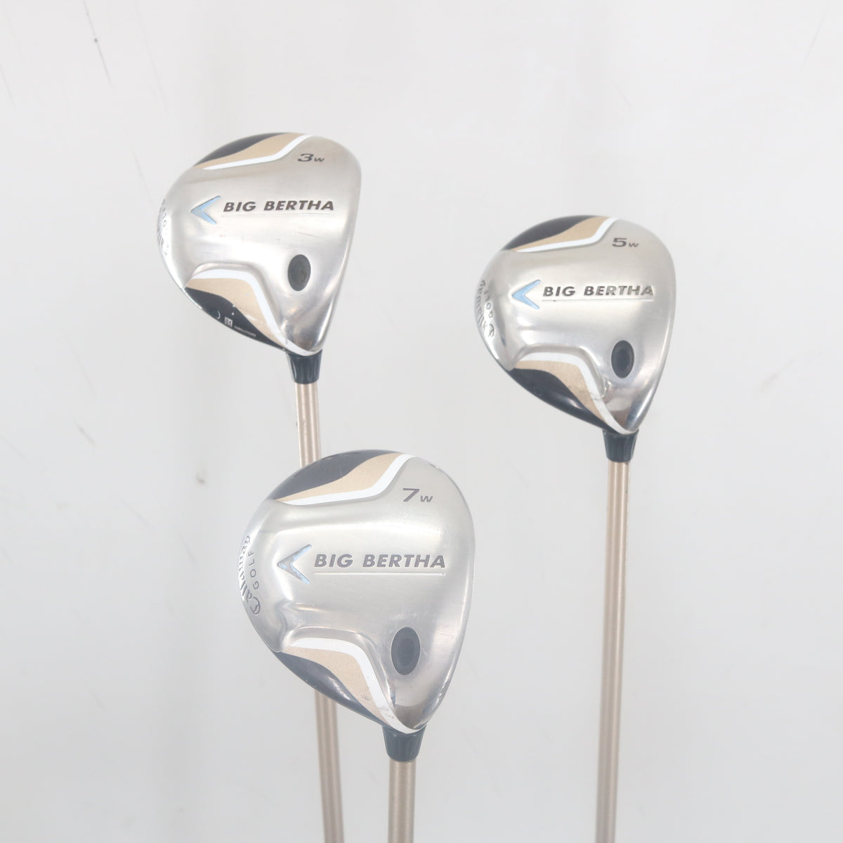 Callaway Golf Big Bertha Women's 3, 5, 7 Wood Set Graphite Ladies RH S-164983
