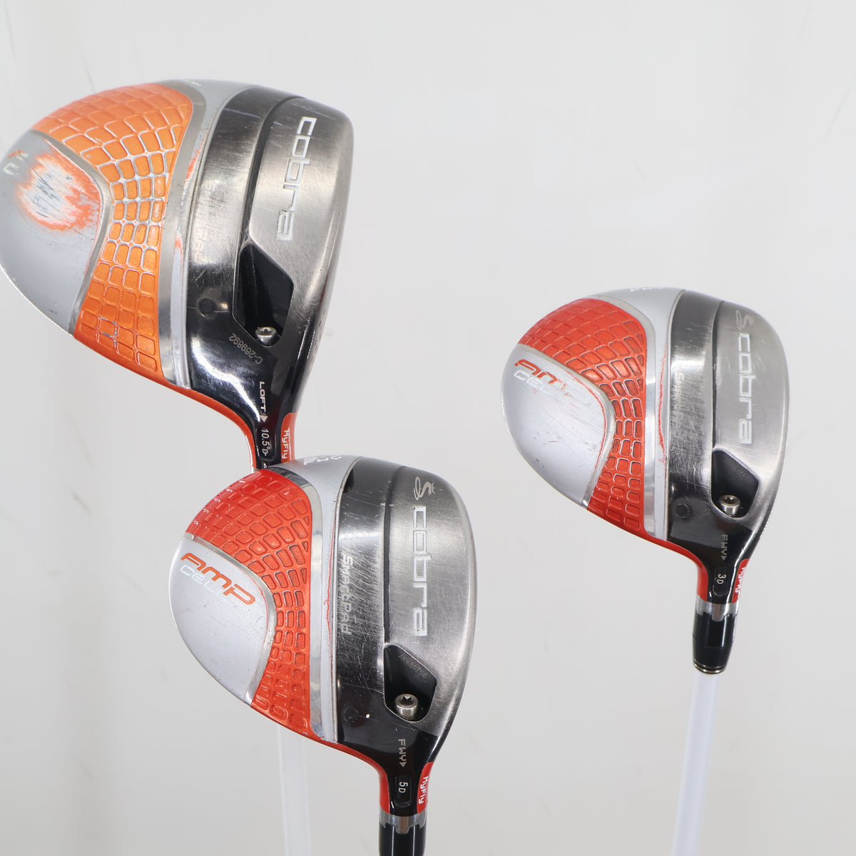 Cobra AMP Cell 1, 3-4, 5-7 Wood Set Fujikura Fuel Senior Right Hand S-164985