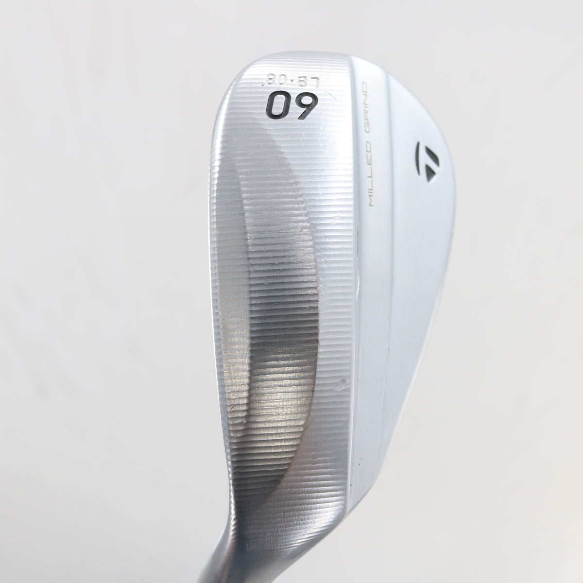 TaylorMade Milled Grind 5 Satin Chrome Lob Wedge 60 60.08LB LEFT HAND S-163911