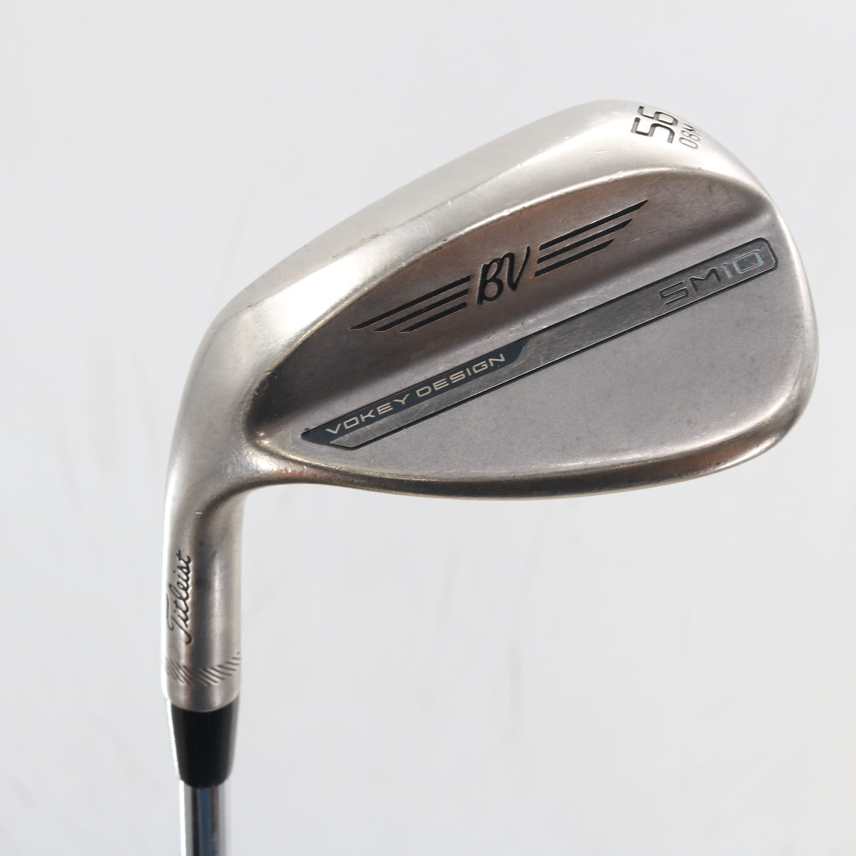 Titleist Vokey SM10 Nickel Sand Wedge 56 Degrees 56.10S Steel Left Hand S-163926