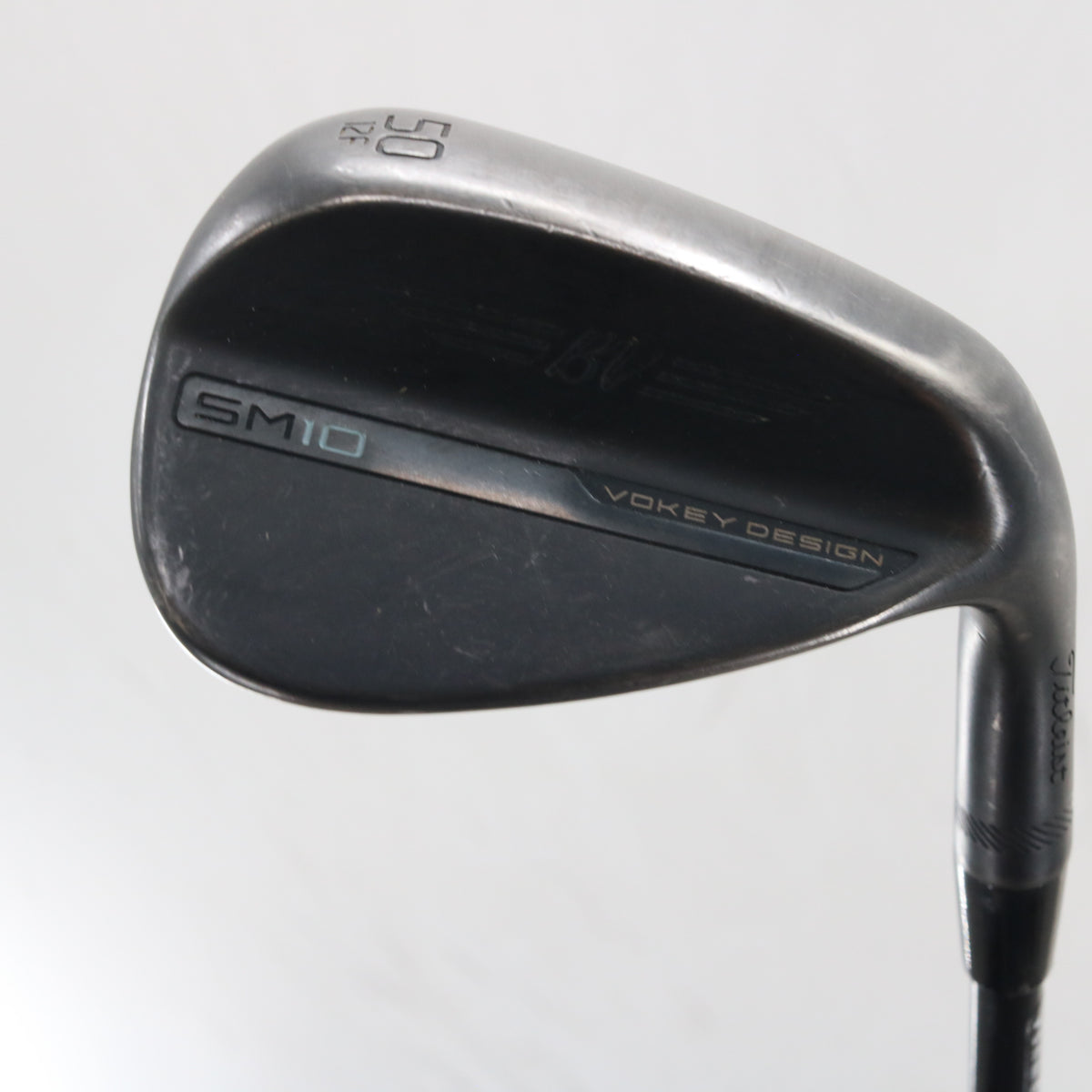 Titleist Vokey SM10 Jet Black Wedge 50.08F Deg Steel Project X LZ Stiff S-163927