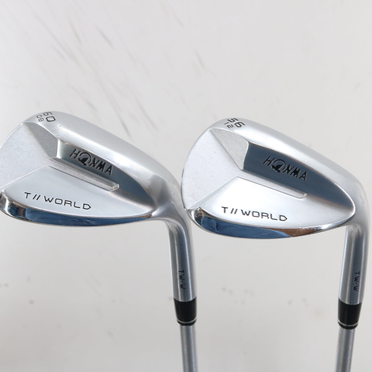 Honma T//World TW-W Wedge Set 56 & 60 Deg Steel KBS Tour Stiff+ RH S-163951