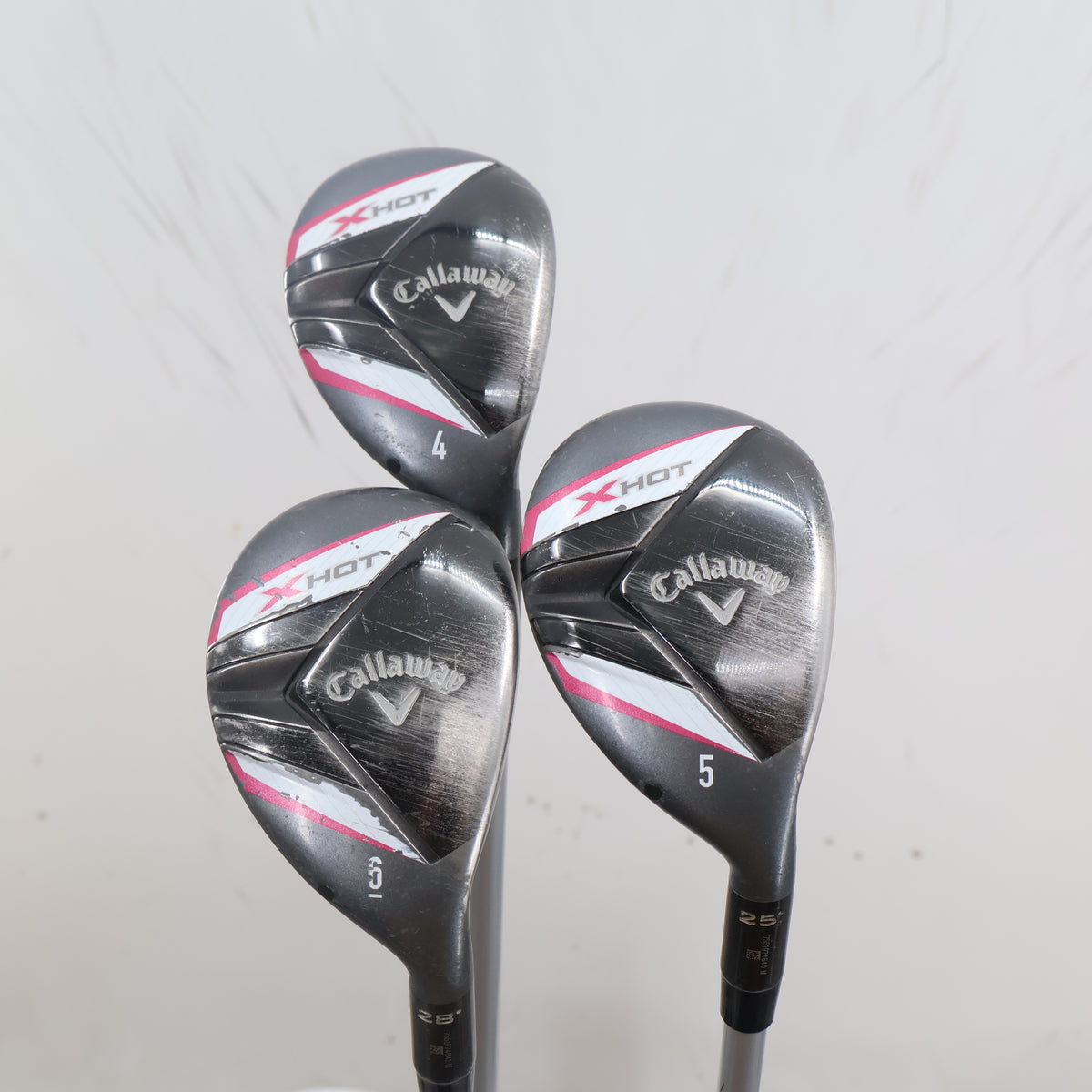 Callaway X2 Hot Women's 4, 5, 6 Hybrid Set Graphite W Ladies Right Hand S-164996