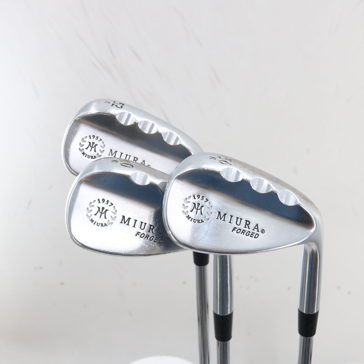 Miura Forged 1957 Gap, Sand, Lob Wedge 52, 56, 60 Degrees KBS Steel RH S-163954
