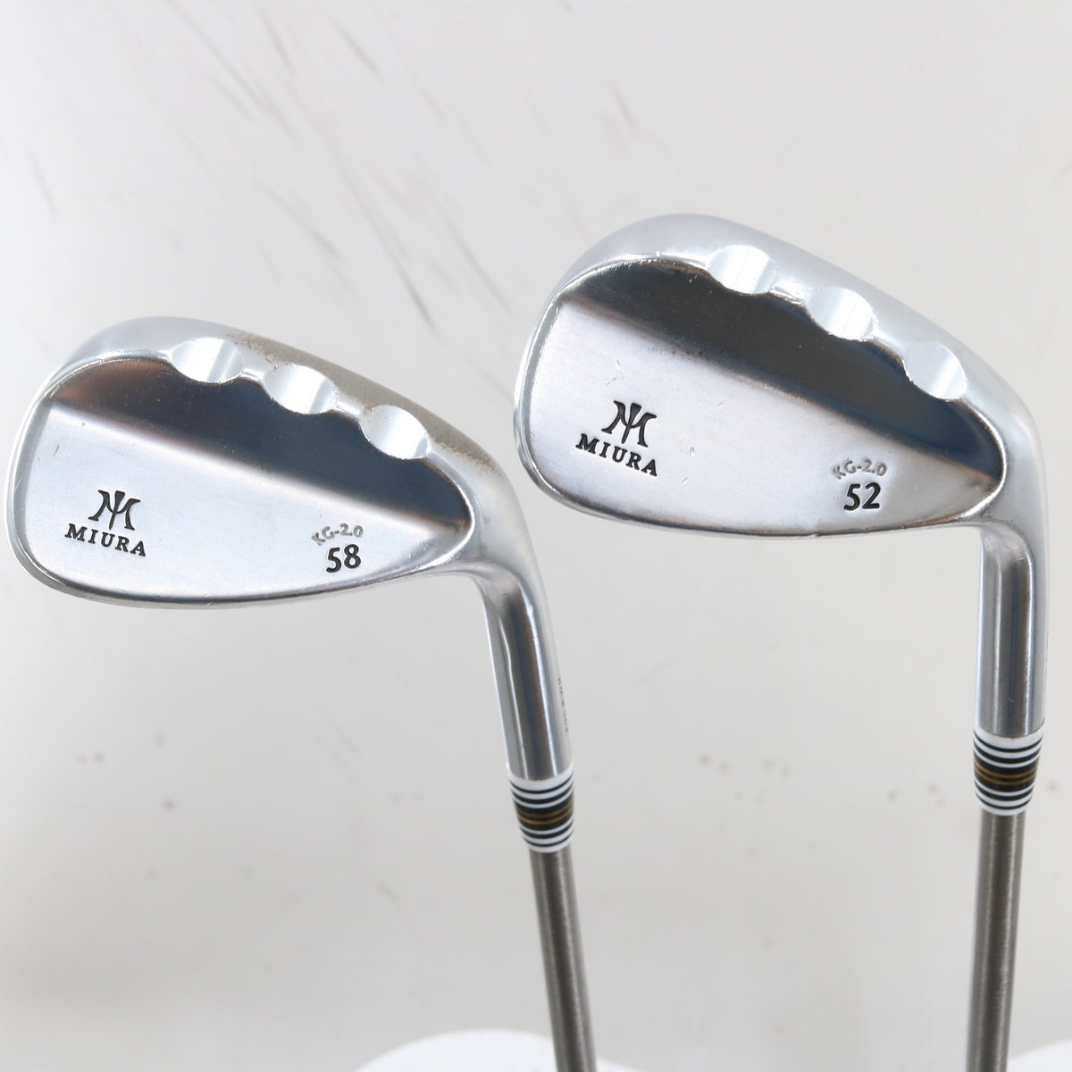 Miura K Grind 2.0 Wedge Set 52 & 58 Deg SteelFiber i80 Stiff Right Hand S-163955