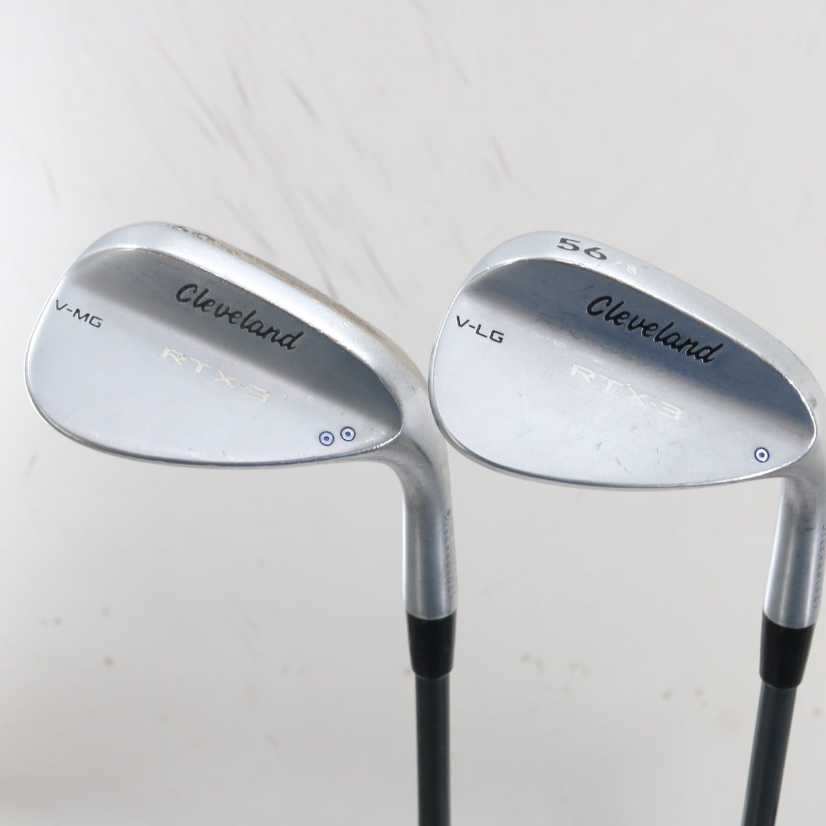Cleveland RTX-3 Tour Satin Wedge Set 56 & 60 Deg ACCRA 80i Extra Stiff S-163958
