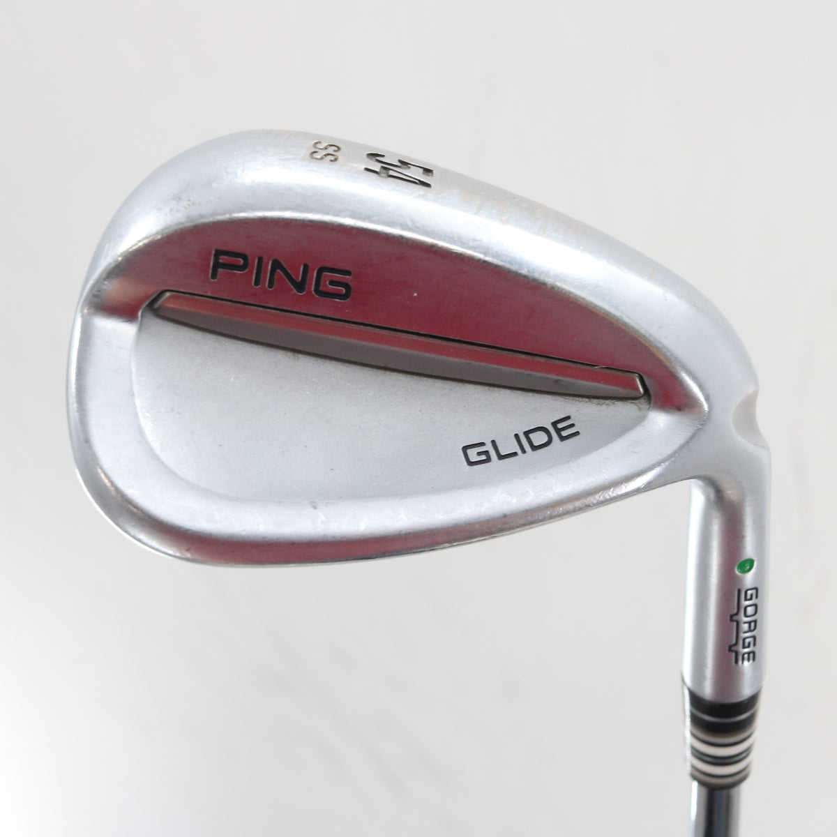 Ping Glide Gorge Sand & Lob Wedge Set 54 & 58 Deg Green Dot Steel RH S-163963