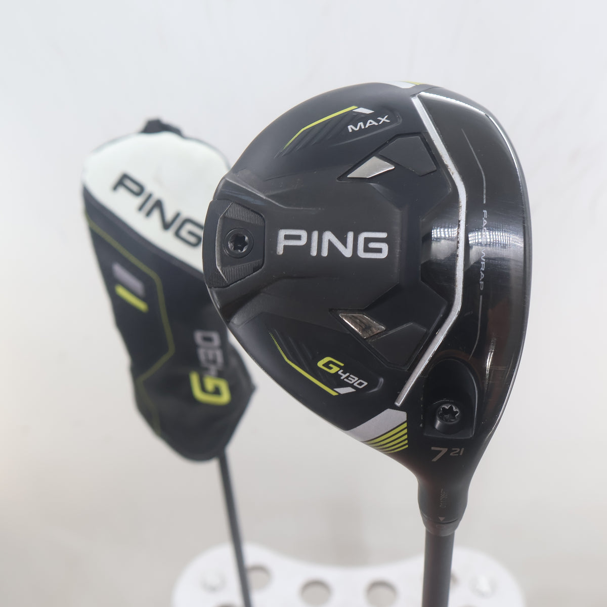 PING G430 Max 7 Fairway Wood 21 Deg Alta CB 65 R Regular RH Headcover S-165126