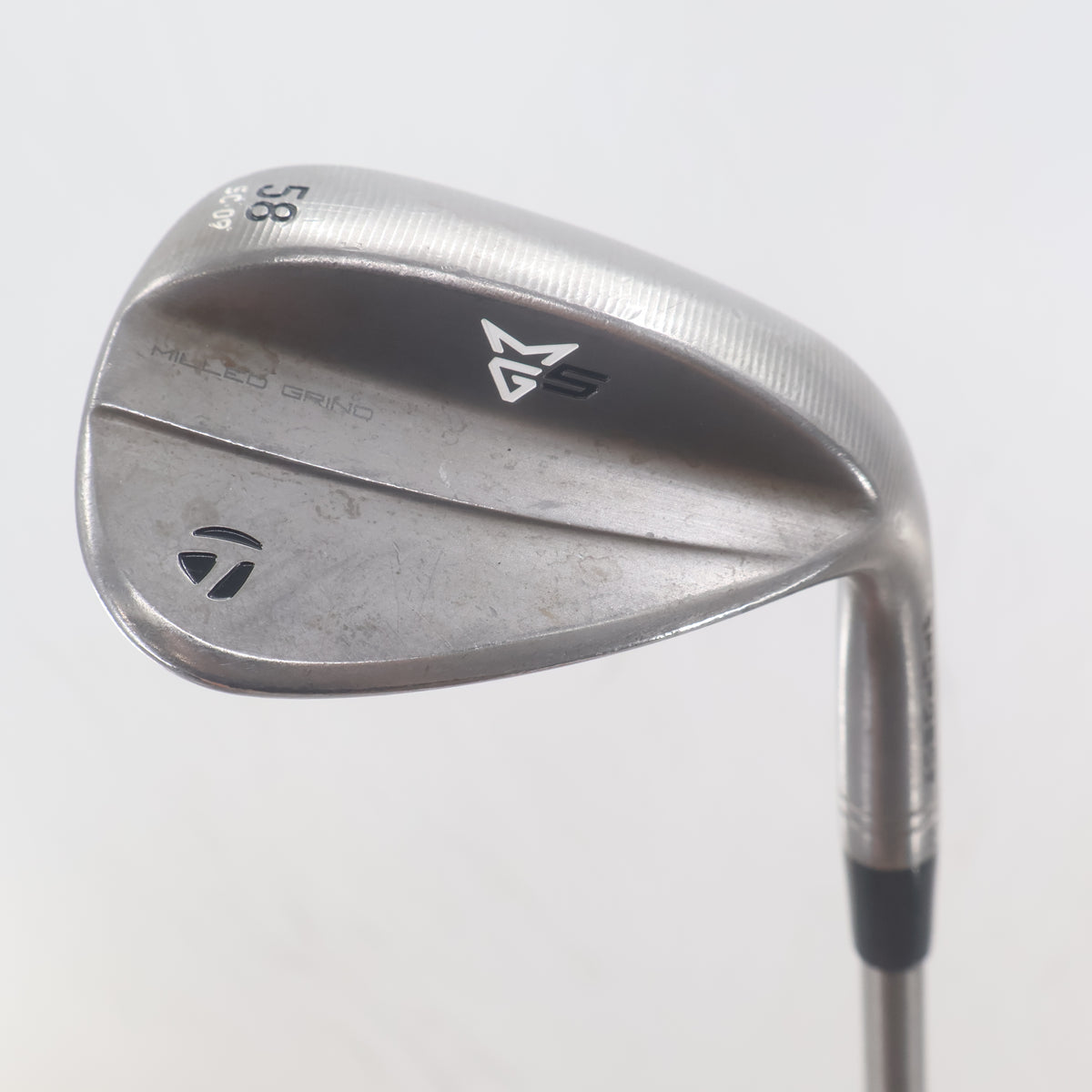TOUR ISSUE Taylormade Milled Grind 5 Raw Wedge 58 Deg 58.09SC  Stiff RH S-165133